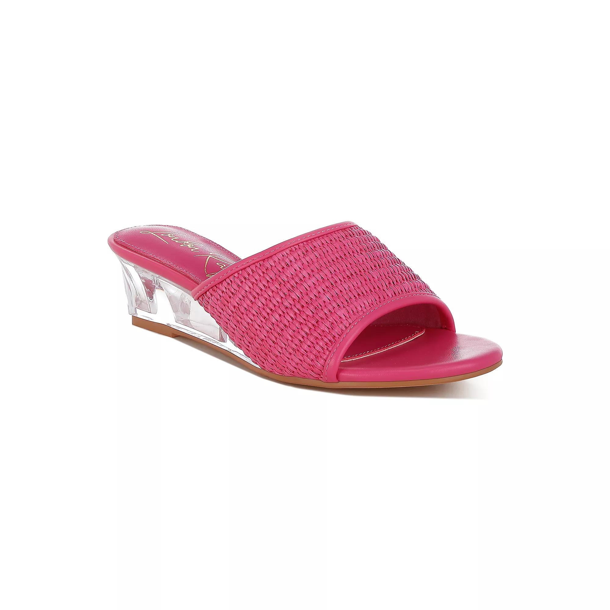 London Rag Osmanda Women's Heeled Sandals, Size: 9, Pink Product Image