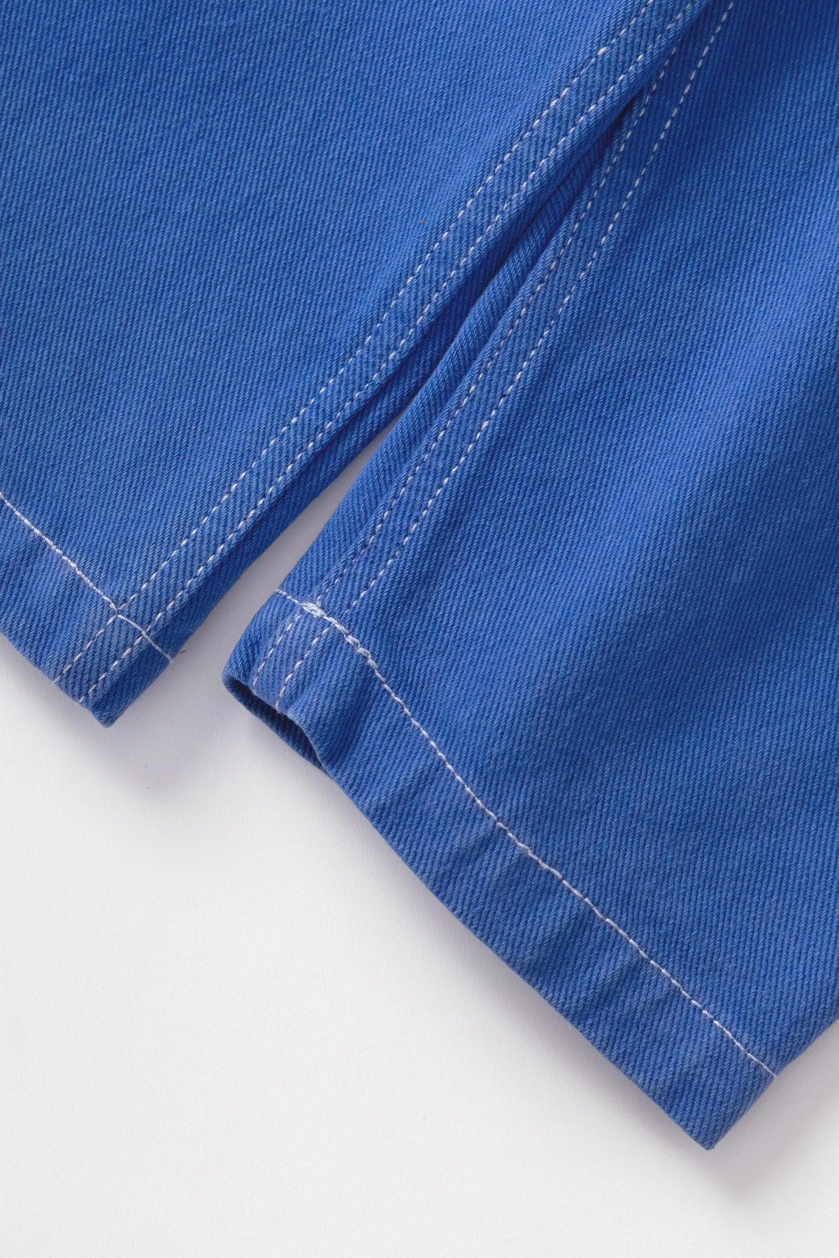 Blacksmith - Twill Two Button Popover - French Blue Product Image