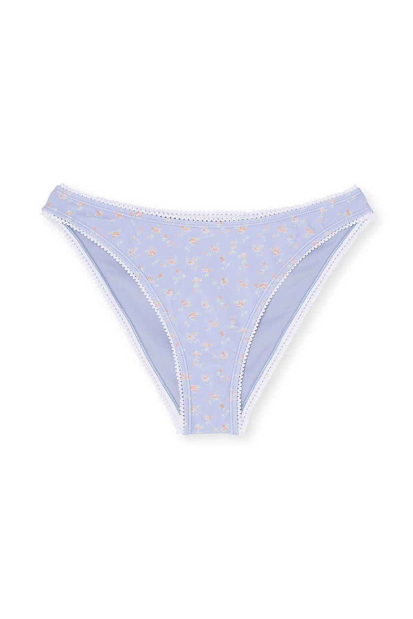 Lace Edge High Cut Bikini Panty Product Image