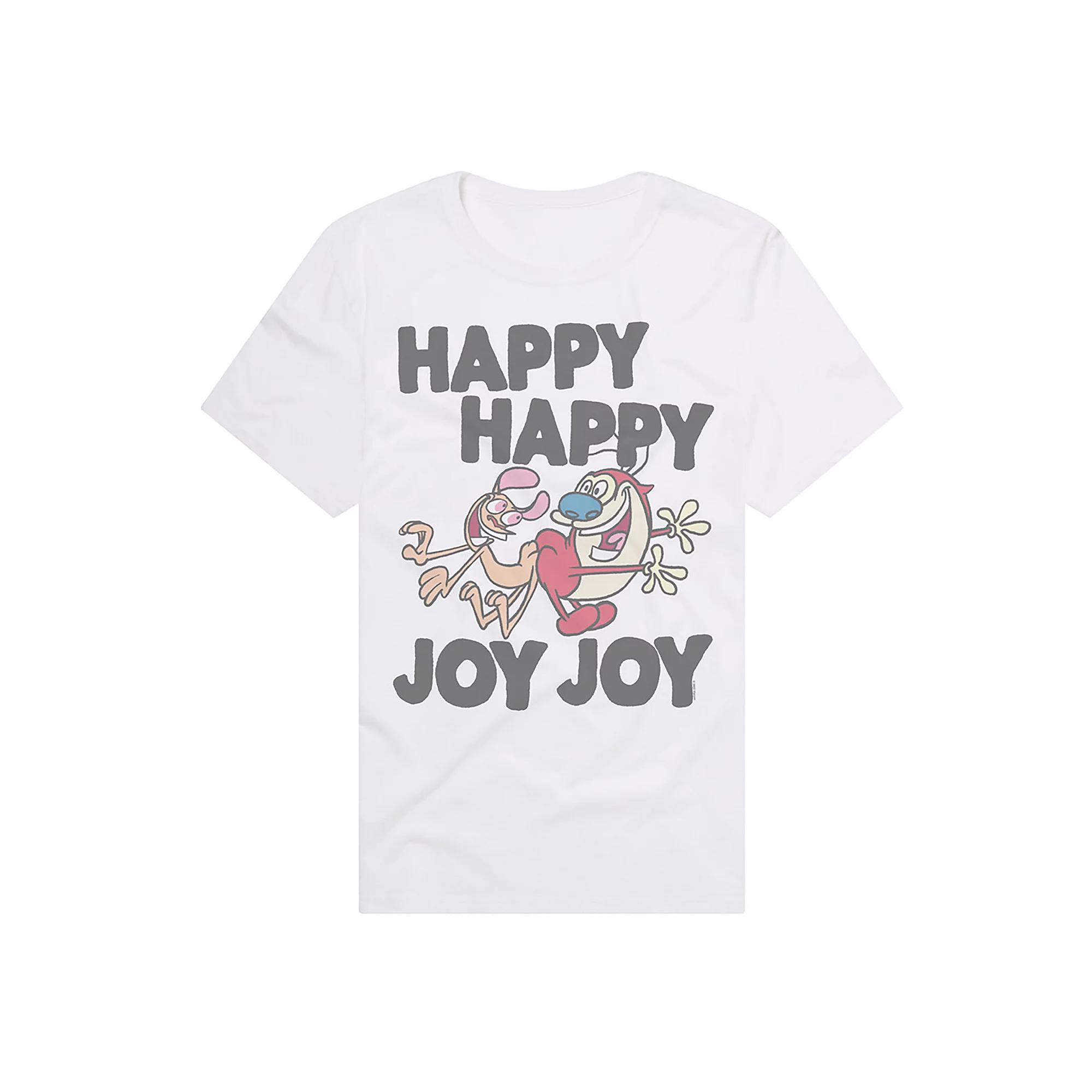Men's Ren & Stimpy Happy Happy Joy Joy Graphic Tee,  Product Image