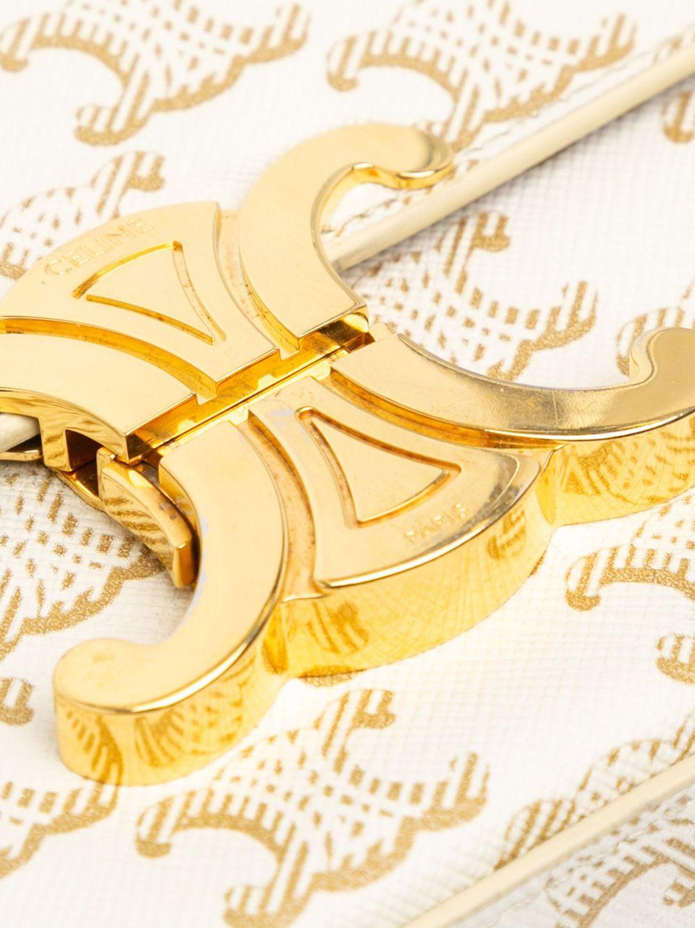 2021 Triomphe Coated Canvas Claude shoulder bag Product Image