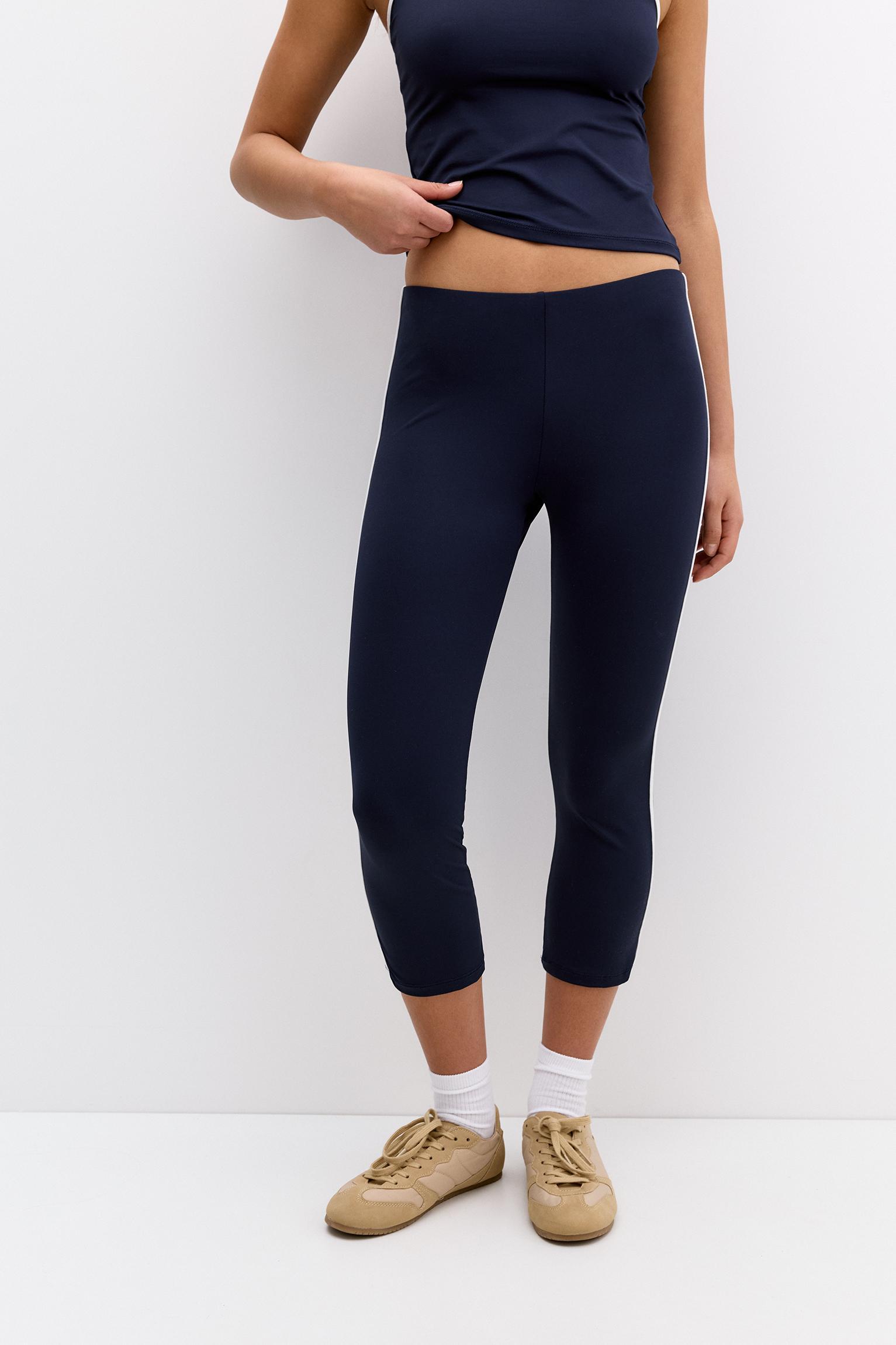 Leggings with contrast trims Product Image