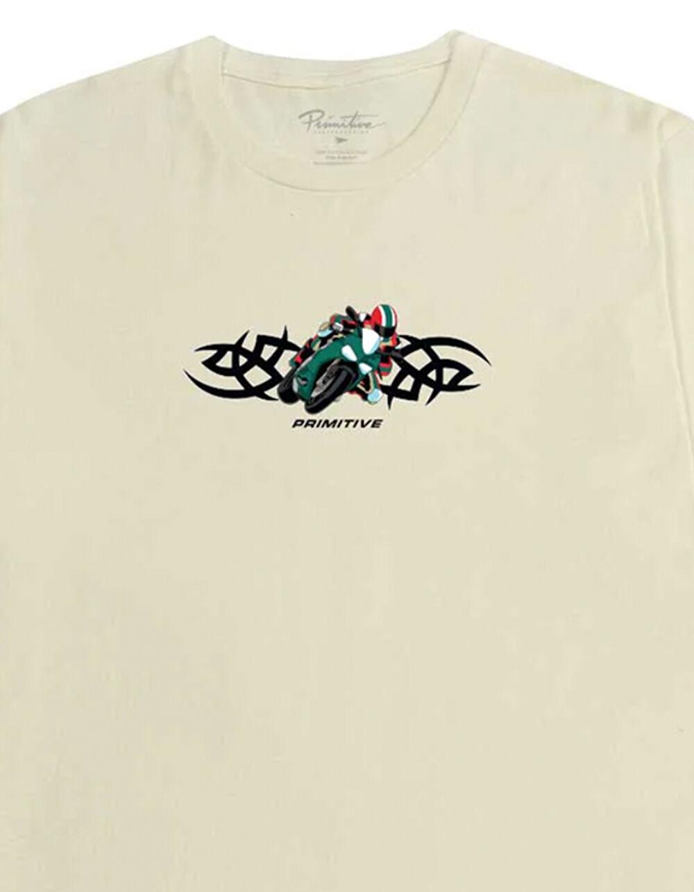 PRIMITIVE Moto Mens Tee - CREAM Product Image