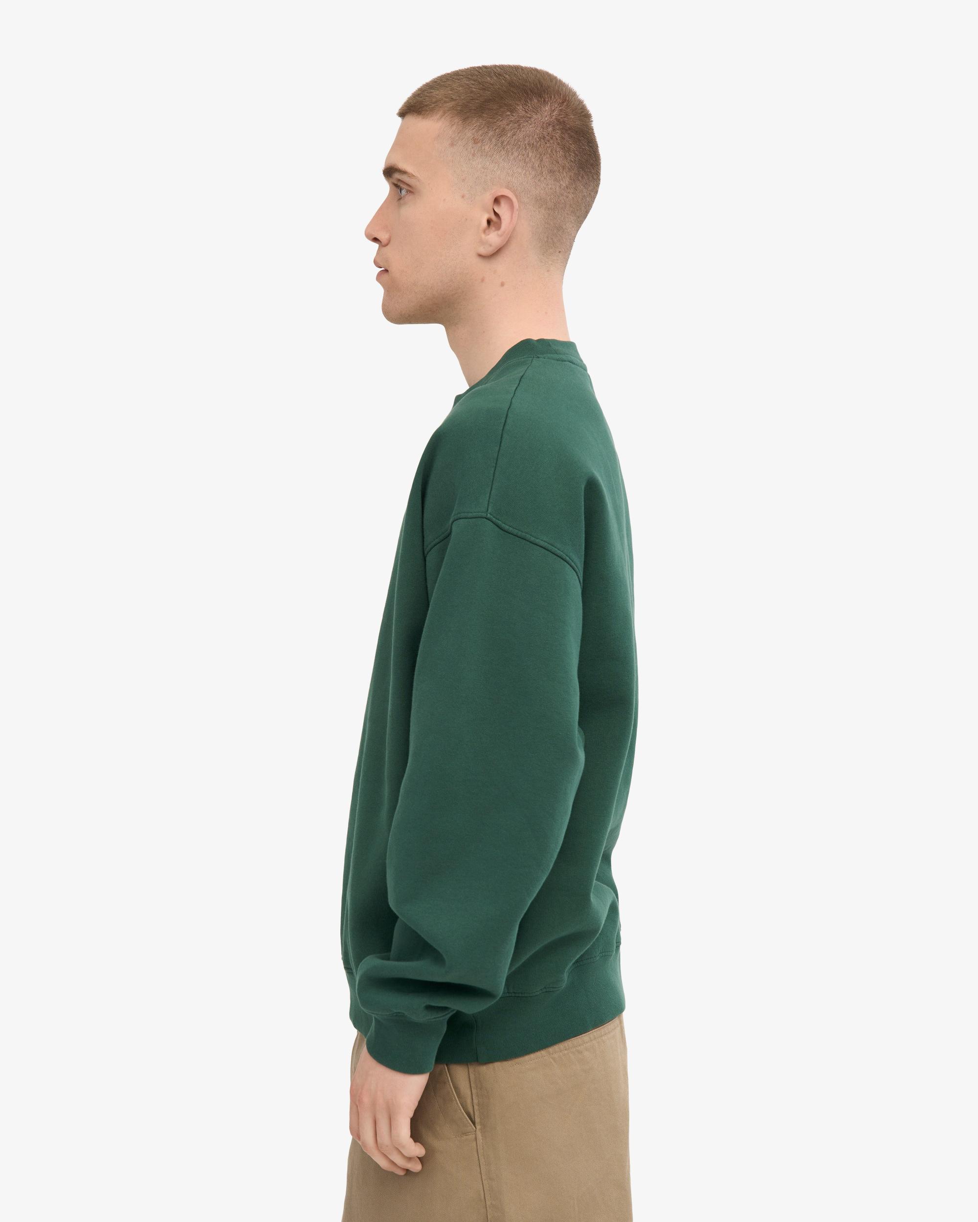 Organic Oversized Crew - Emerald Green Product Image