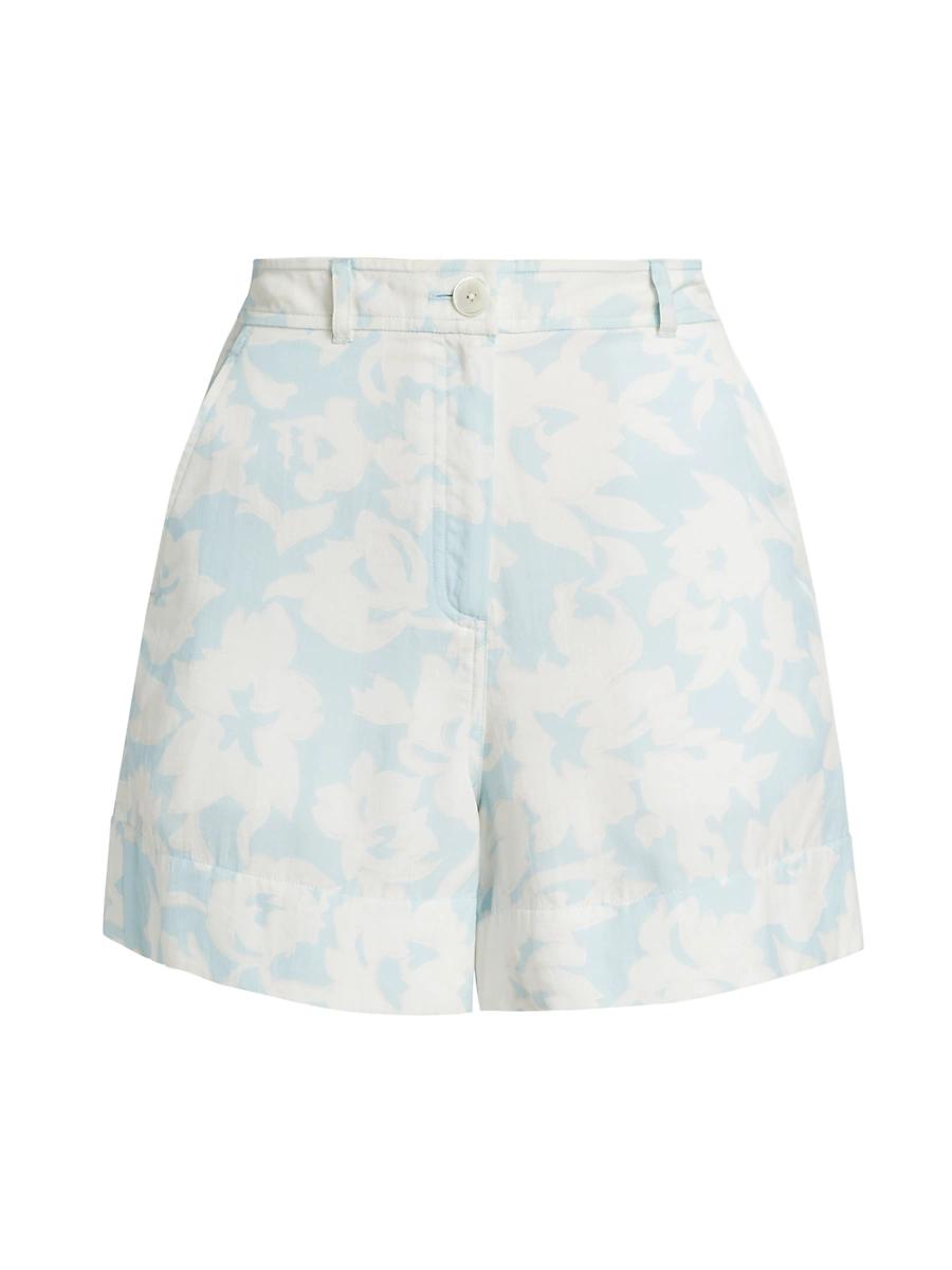 Womens Anora Floral Shorts Product Image