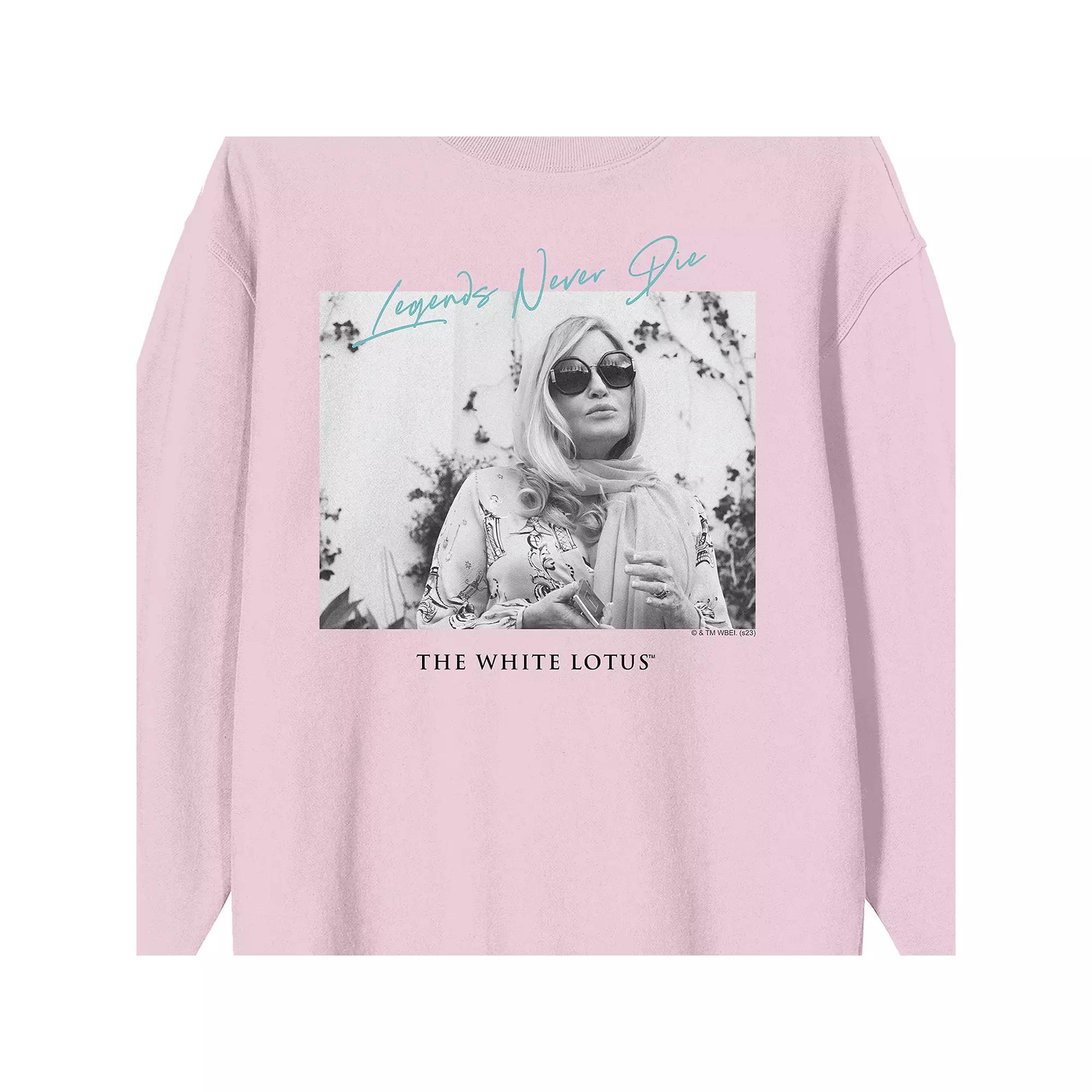 Men's White Lotus Tanya McQuoid Graphic Tee, Size: Medium, Pink Product Image