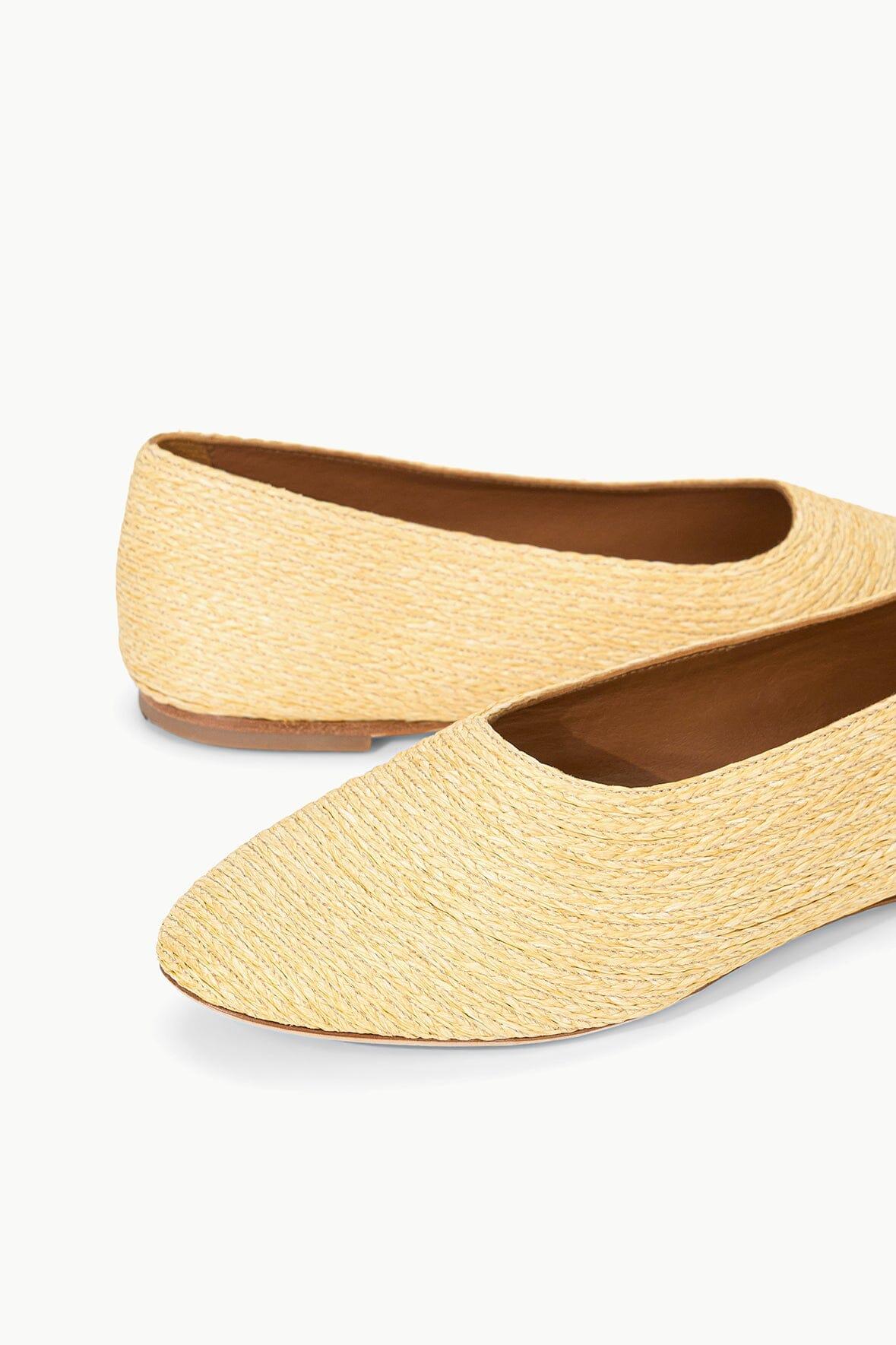 ALBA BALLET FLAT | NATURAL RAFFIA Product Image