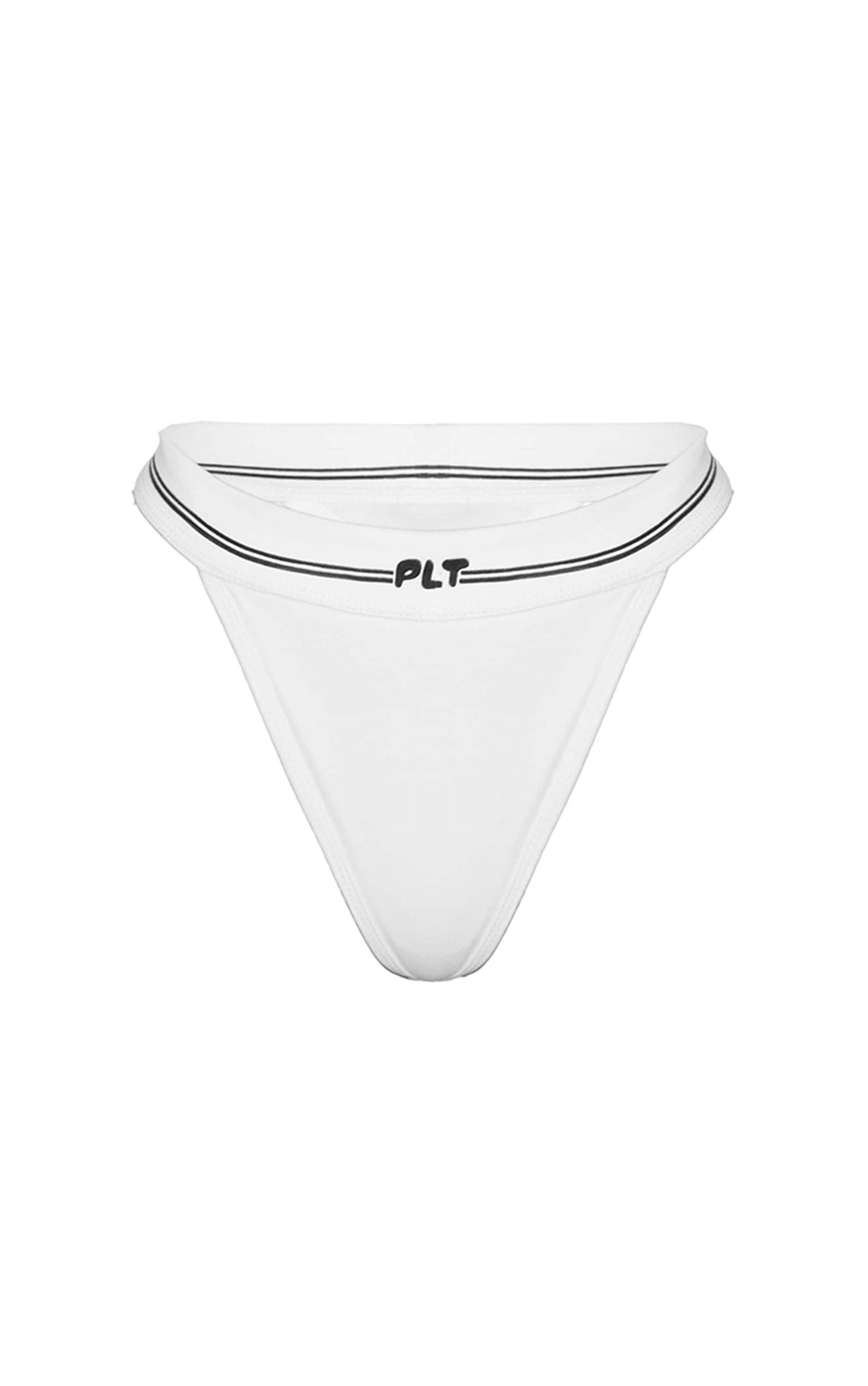 PRETTYLITTLETHING White Tape Thong Product Image