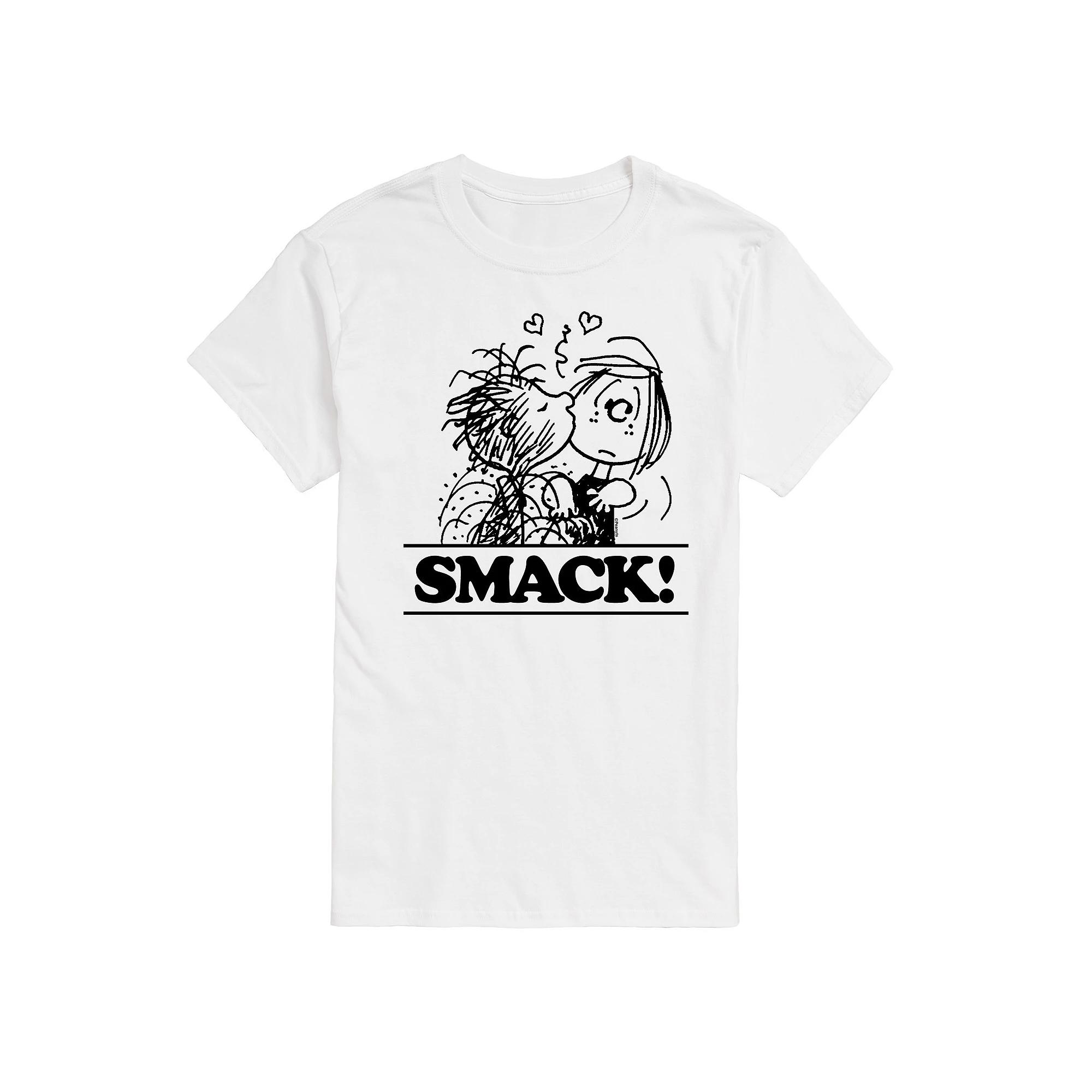 Big & Tall Peanuts Pigpen & Peppermint Patty Smack Graphic Tee, Men's,  Product Image