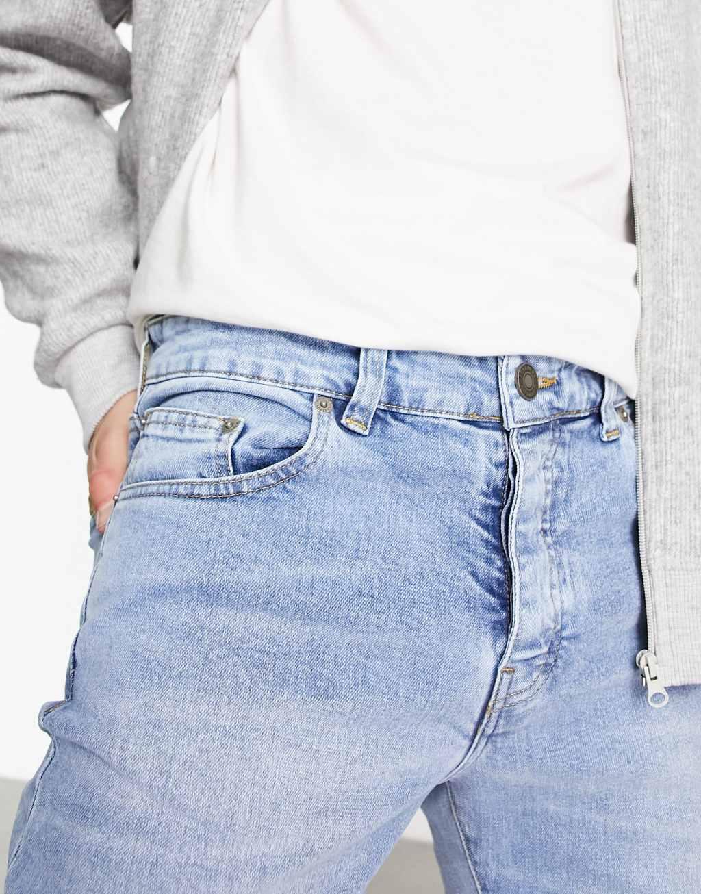 Scalpers slim jeans in light blue Product Image