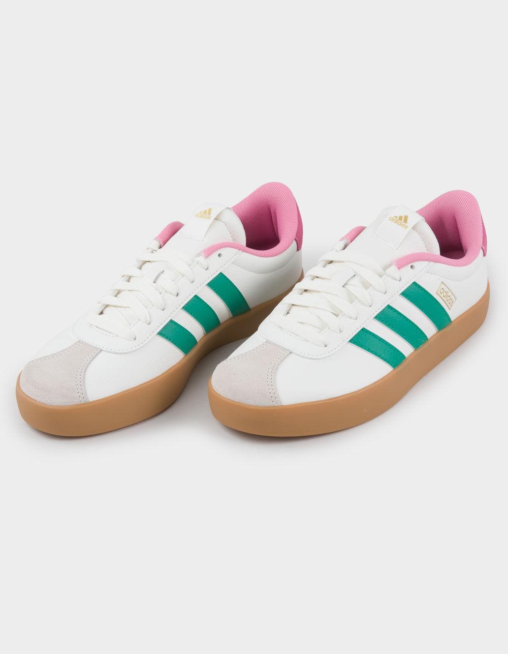 ADIDAS VL Court 3.0 Womens Shoes - WHITE/GREEN Product Image