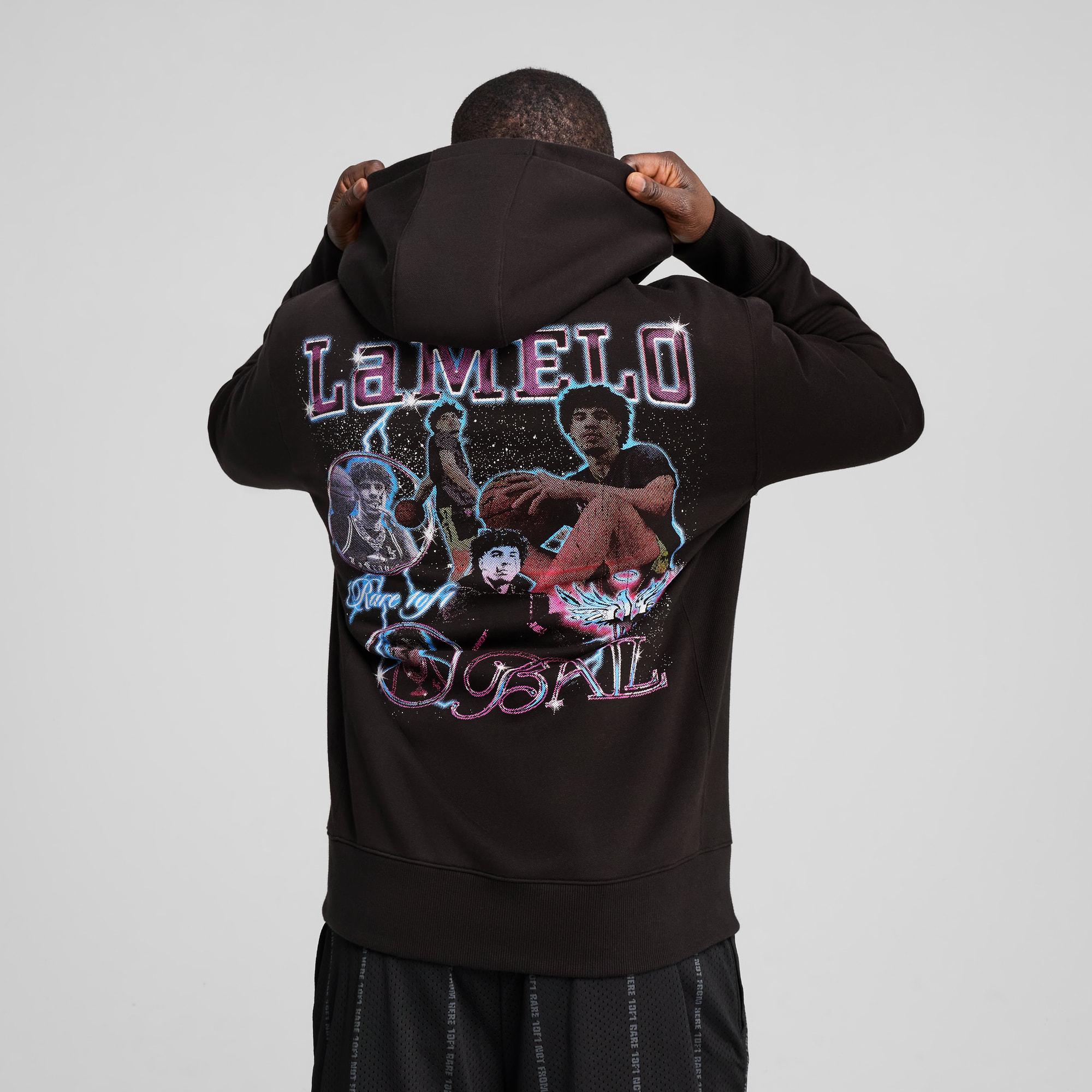 PUMA x LAMELO BALL Iridescent Men's Basketball Hoodie Product Image