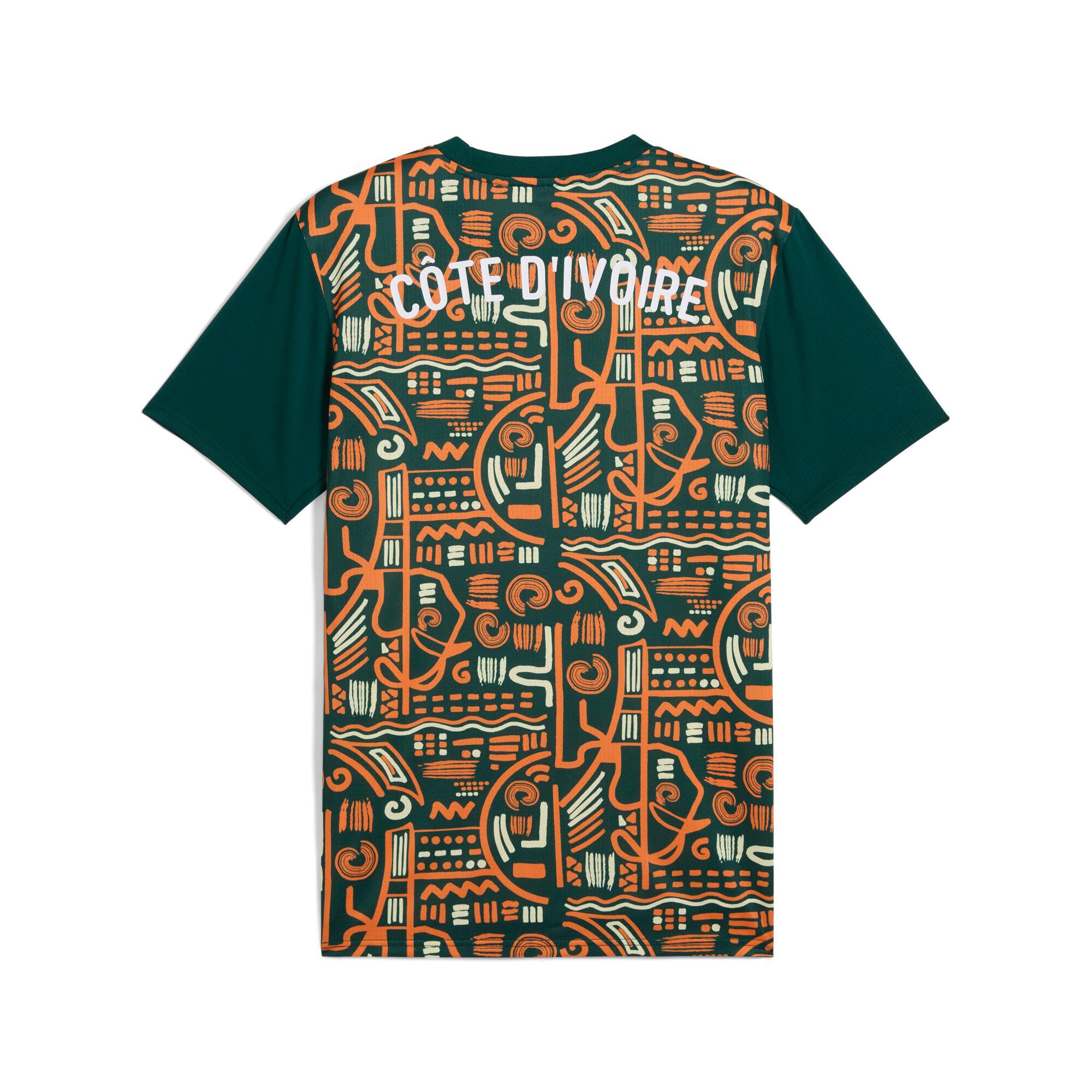 Ivory Coast 2025 Men's Pre-Match Soccer Jersey Product Image