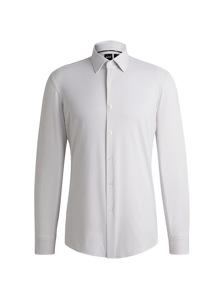 Mens Slim Fit Shirt in Performance Stretch Jersey Product Image