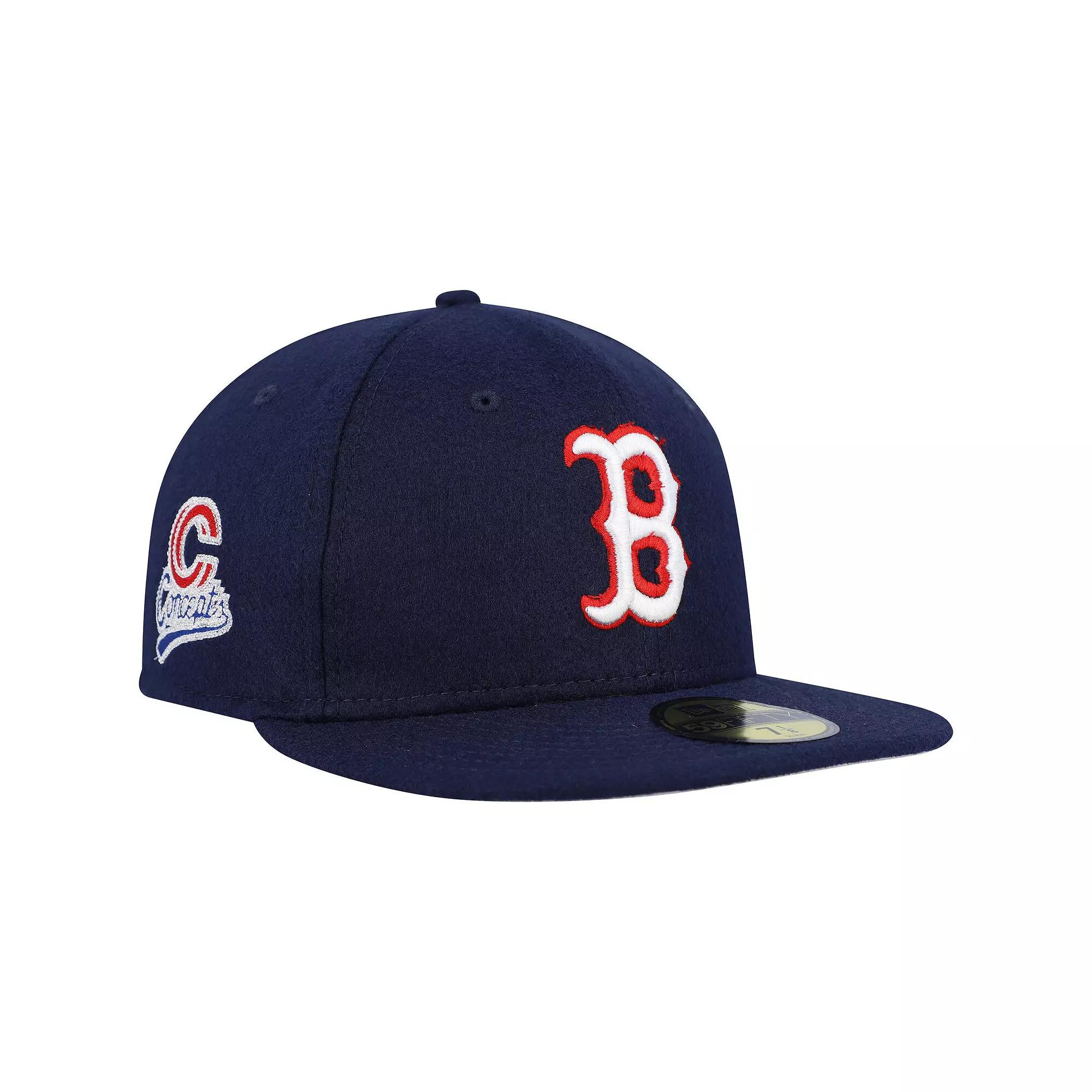 Men's New Era Navy Boston Red Sox Concepts 59FIFTY Fitted Hat,  Product Image