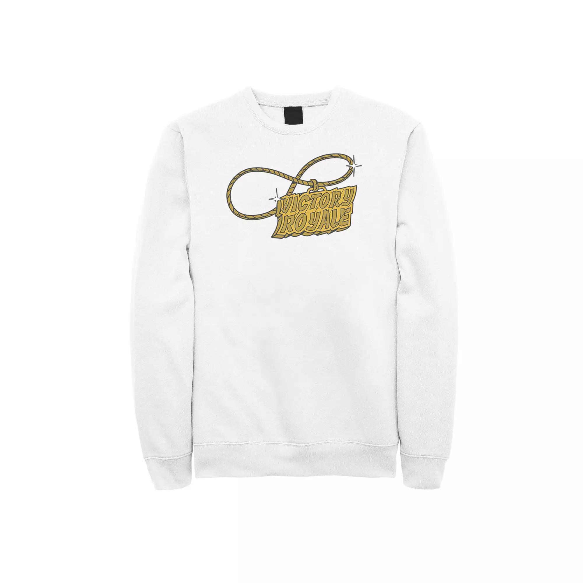 Men's Fortnite Victory Royale Gold Chain Sweatshirt,  Product Image