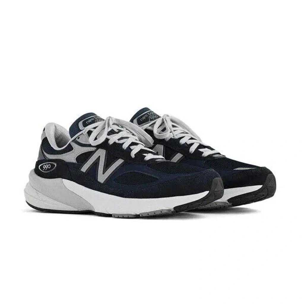 NEW BALANCE Printed Suede Mesh Sneakers With Cushioned Sole In White Product Image