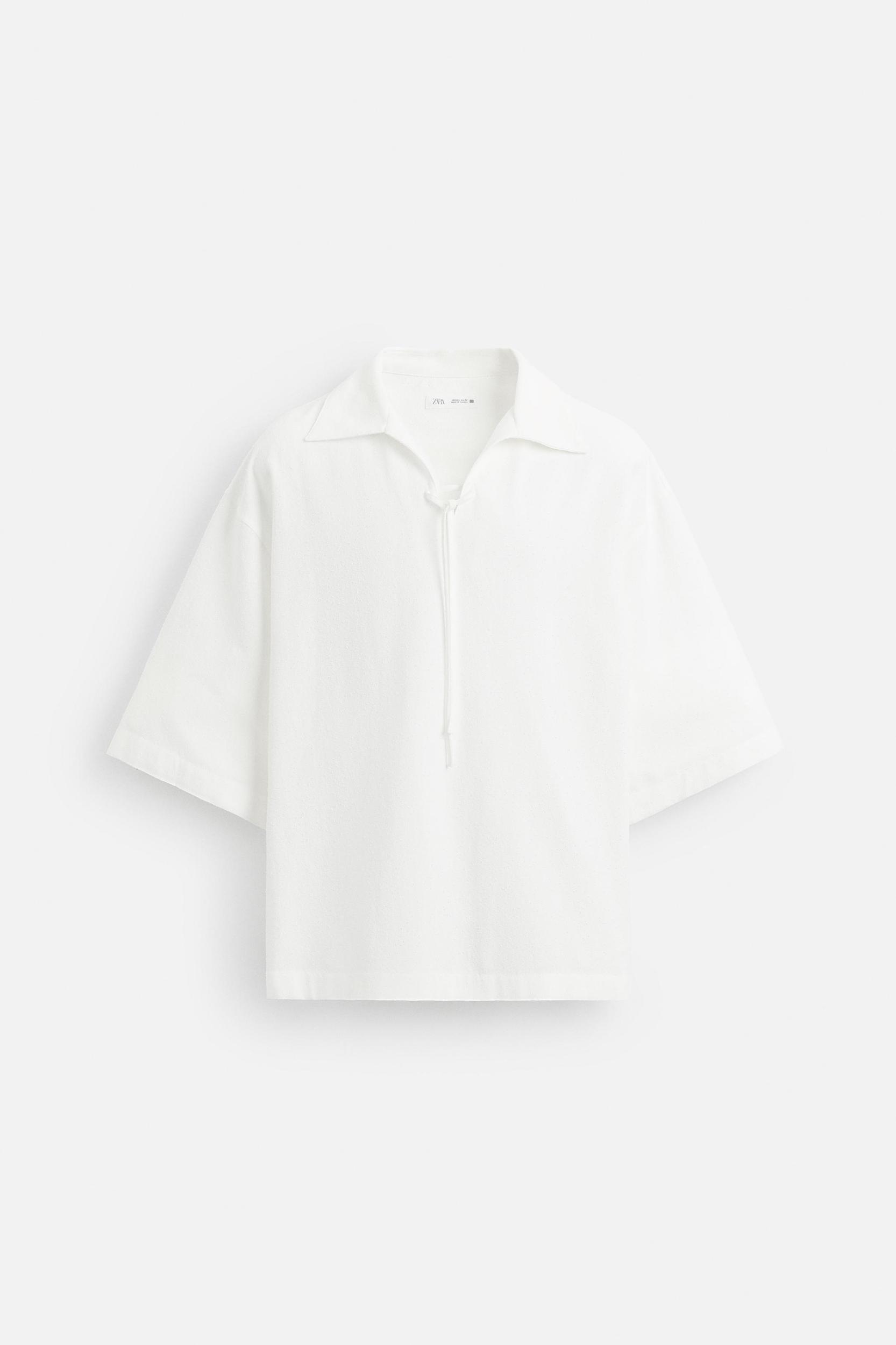 BOUCLÉ TEXTURE SHIRT Product Image