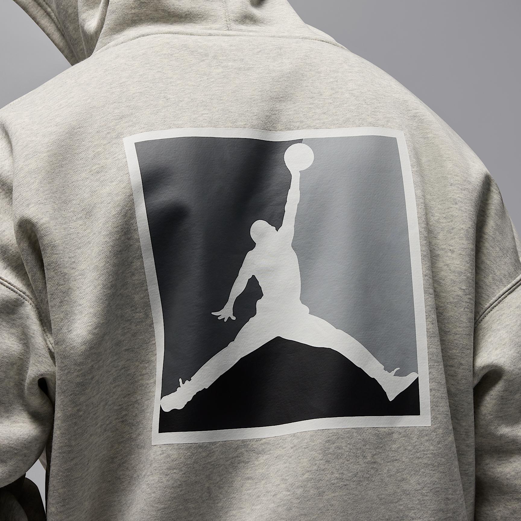 Mens Jordan Brooklyn Fleece Graphic Pullover Hoodie | HV0544-050 Product Image