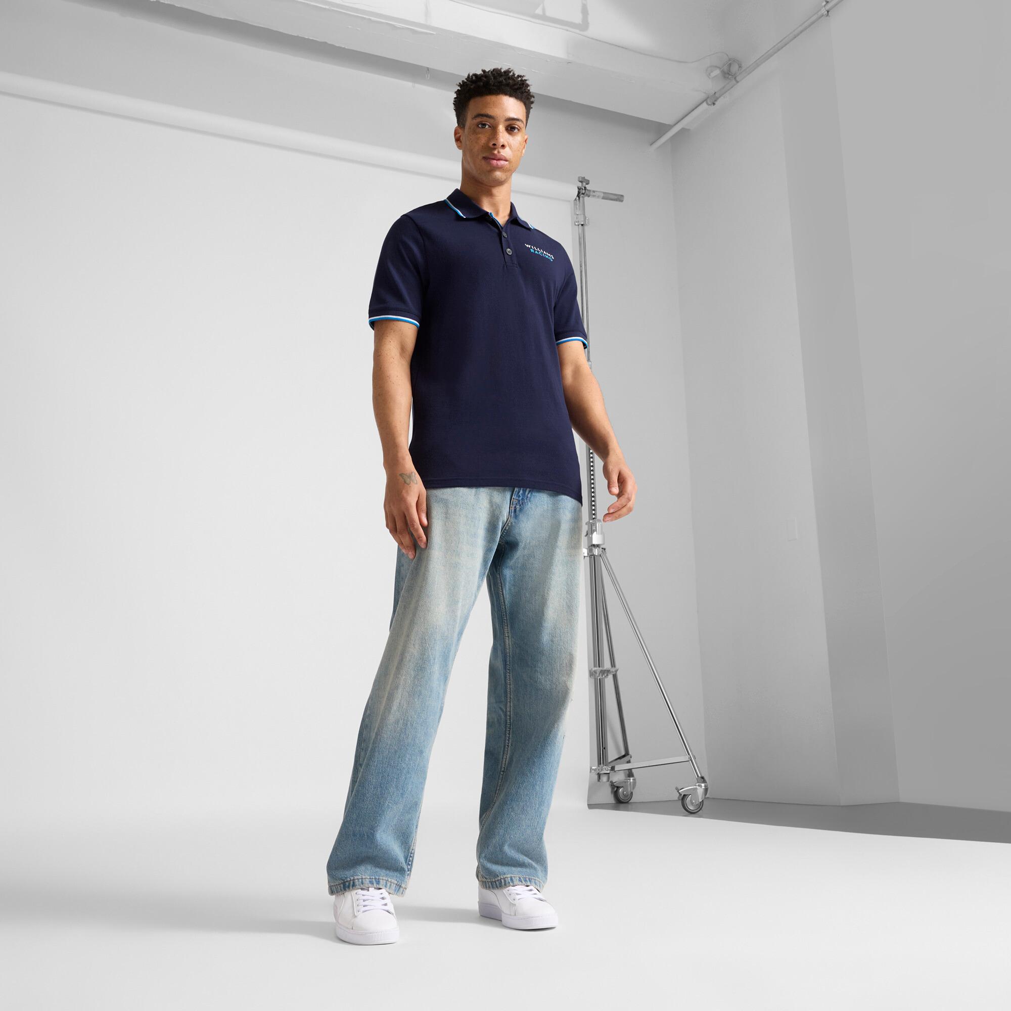 PUMA Williams Racing Men's Motorsport Polo Shirt Product Image