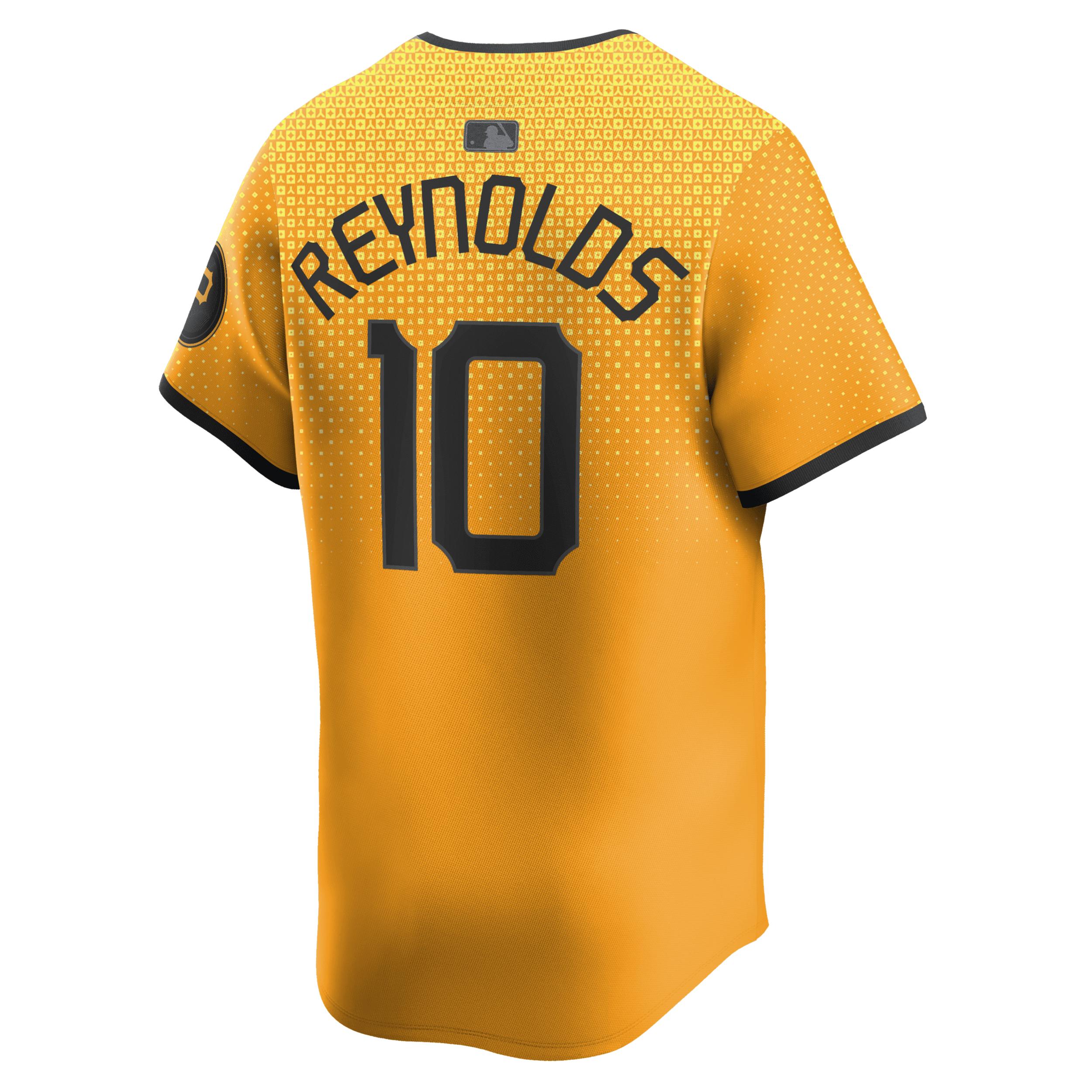Men's Nike Bryan Reynolds Gold Pittsburgh Pirates City Connect Limited Player Jersey,  Product Image