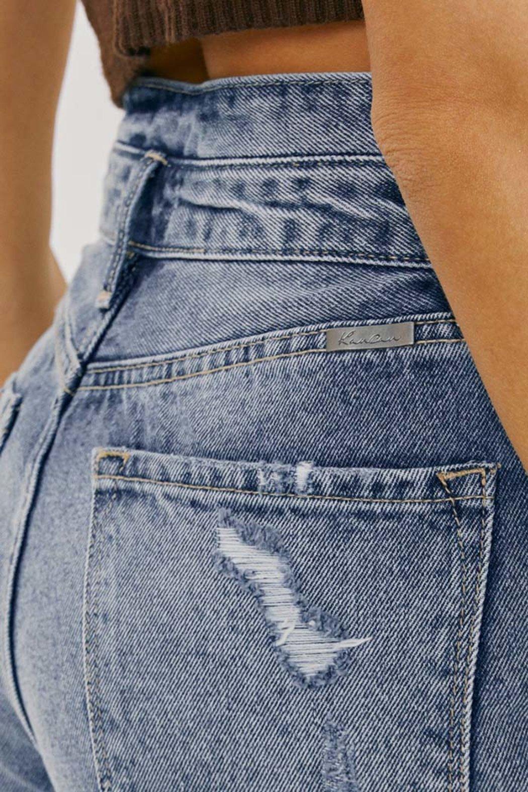 High Rise 90s Bermuda Shorts Product Image