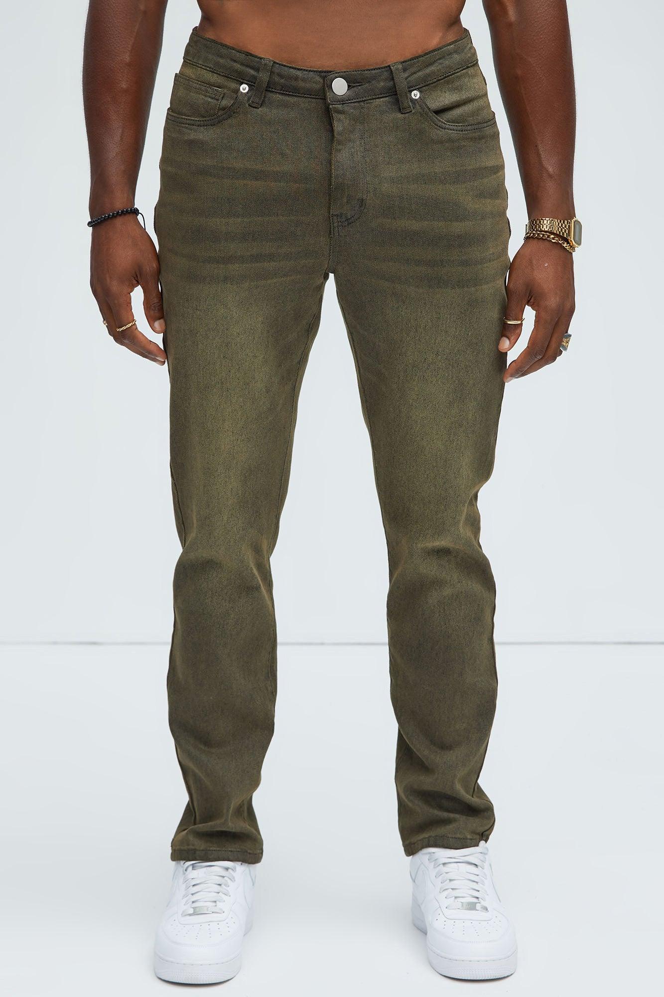 Cornell Slim Jeans - Green Product Image
