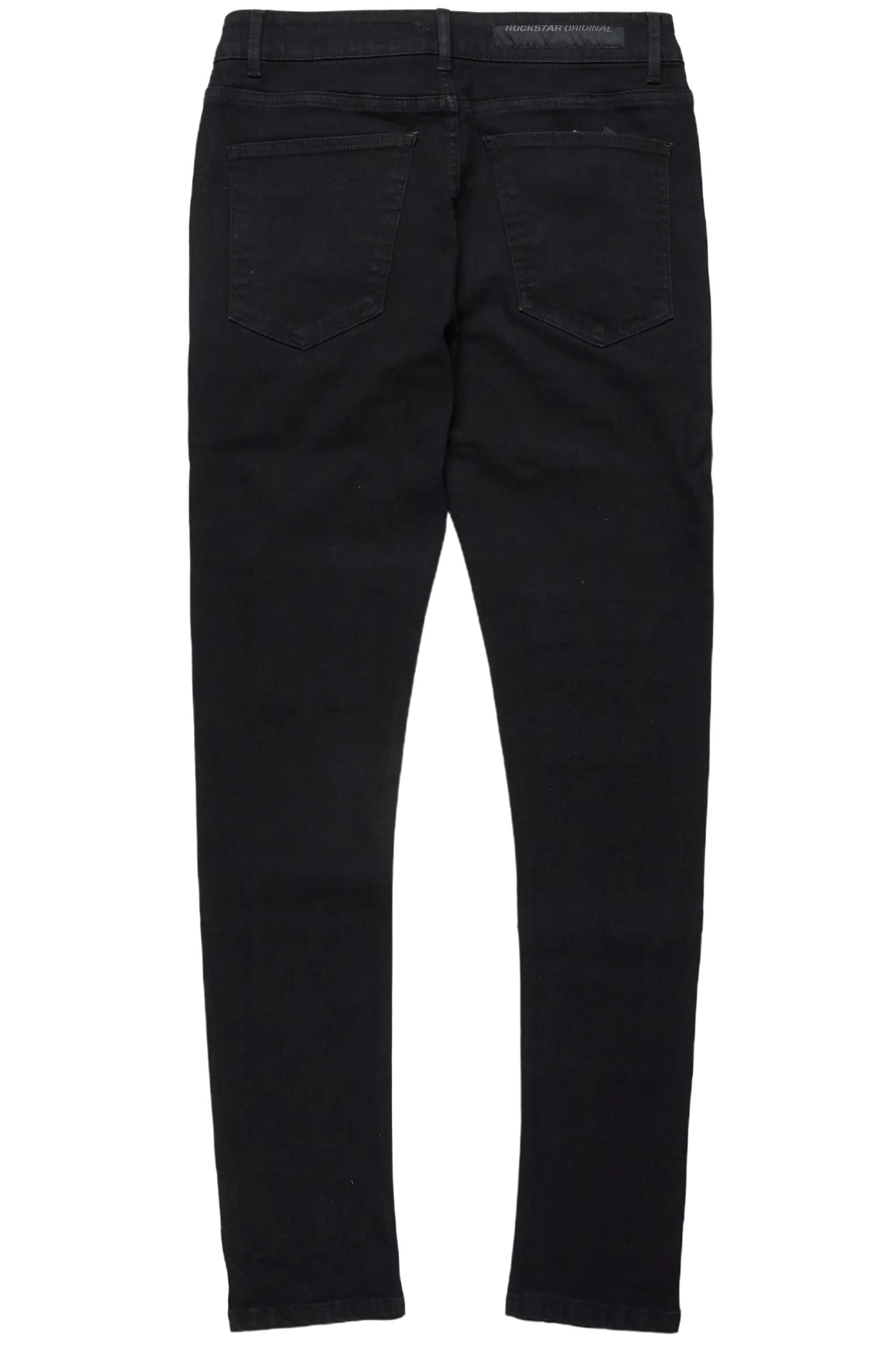 Petrus Black Slim Fit Jean Male Product Image