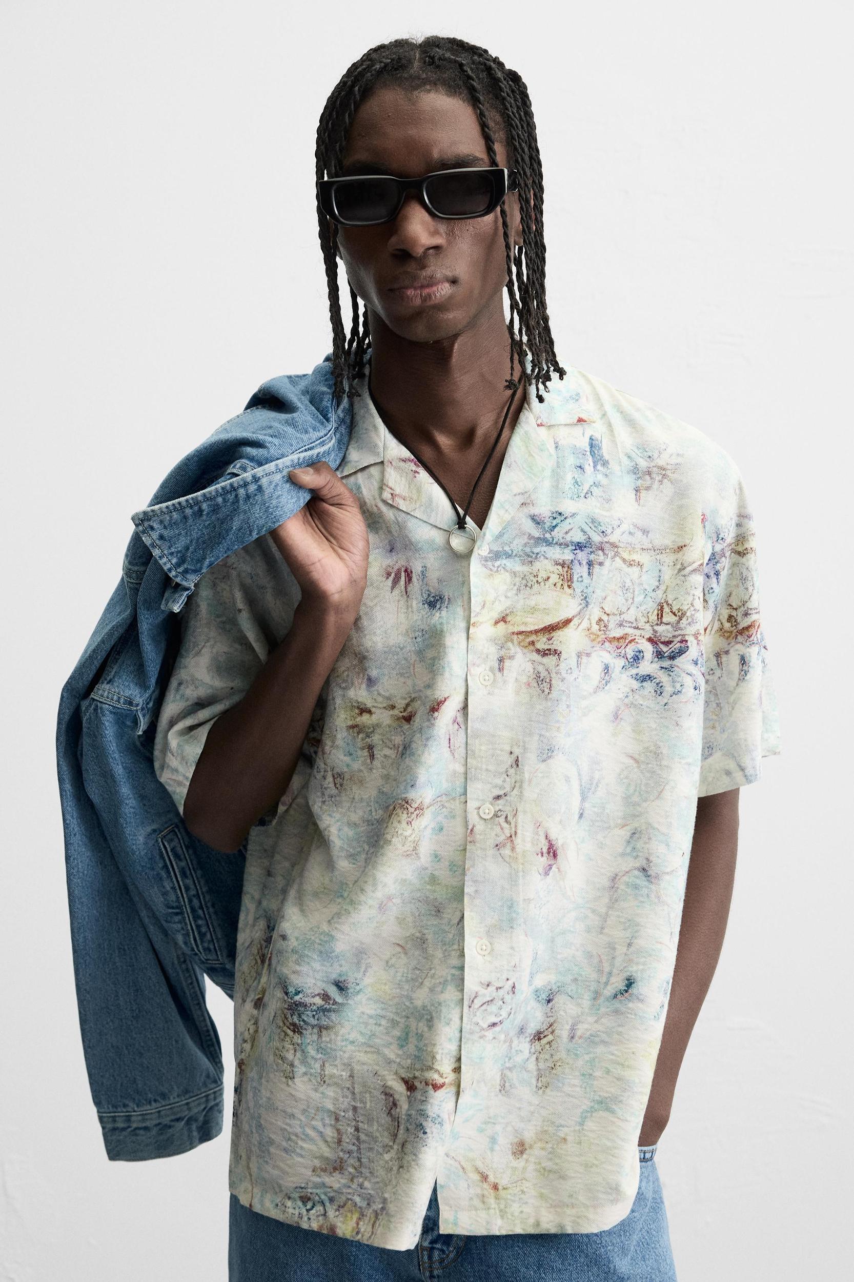 ABSTRACT PRINT SHIRT Product Image