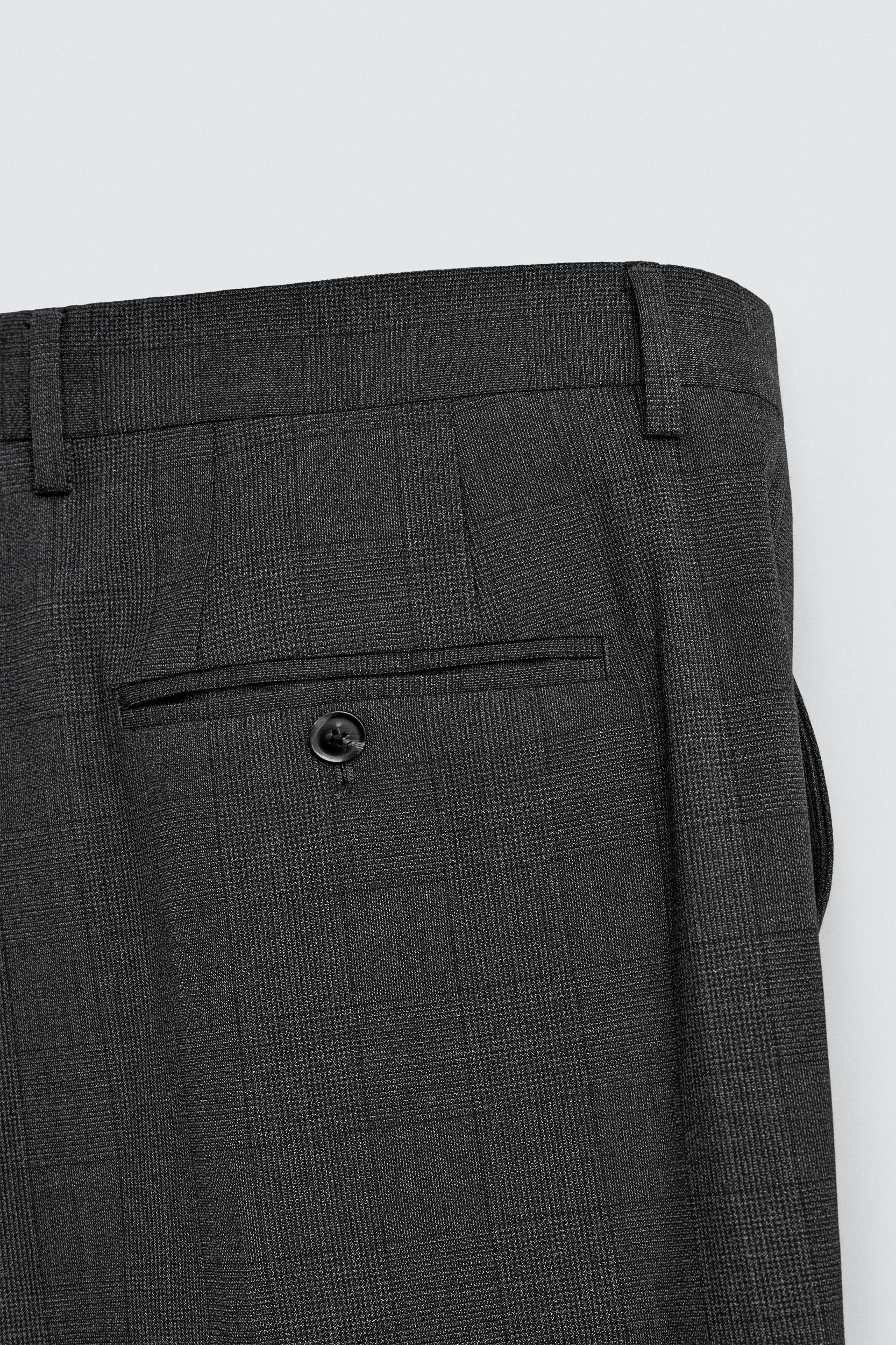 CHECK SUIT PANTS Product Image