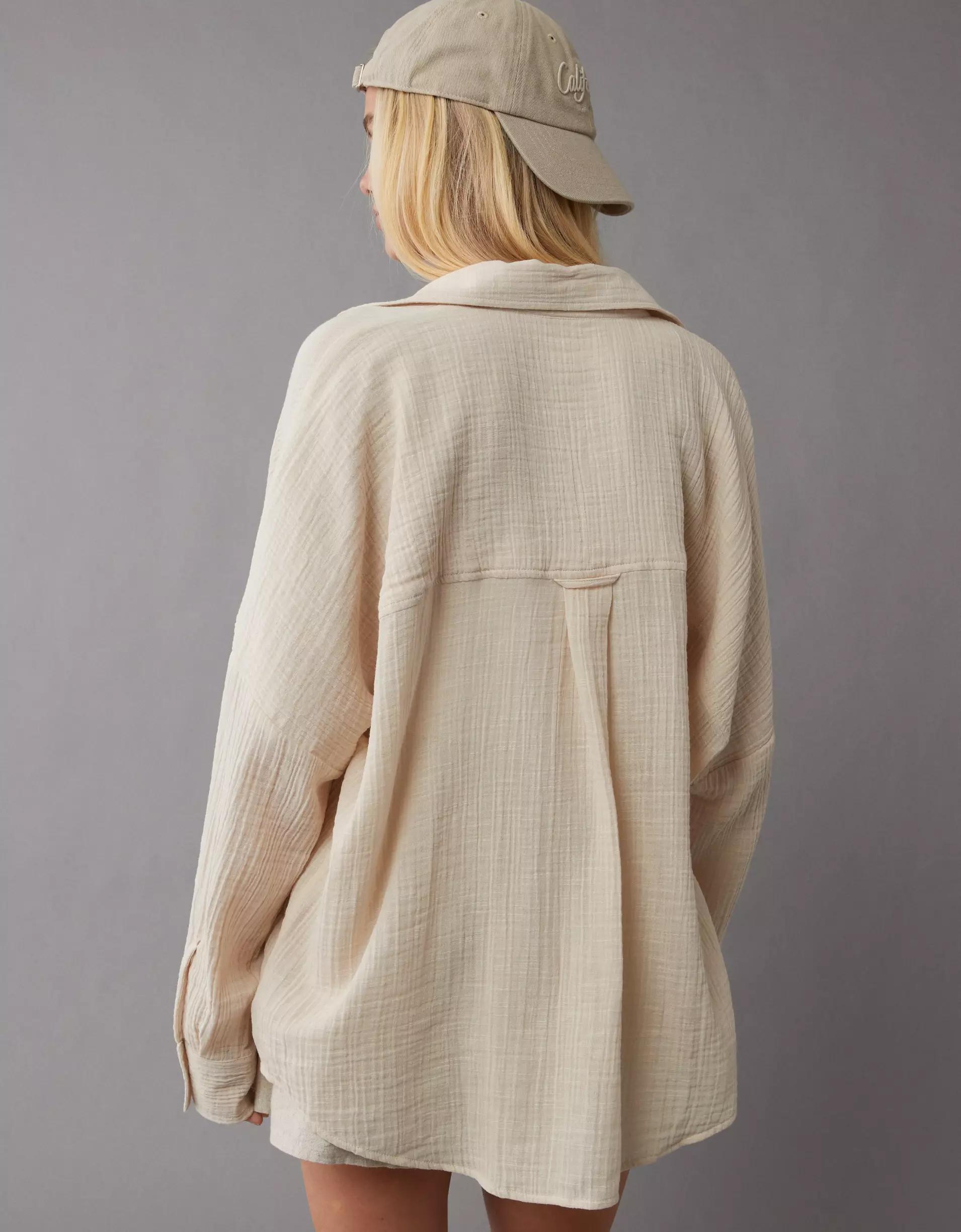 AE Go Big Oversized Shirt Product Image