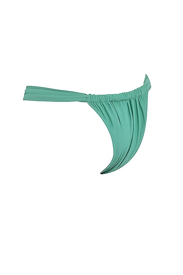 Athens  eucalyptus gathered high leg bikini bottom Product Image
