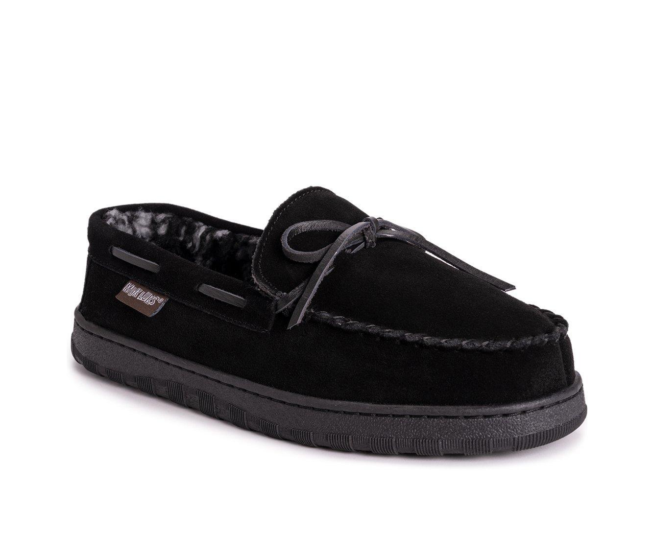 MUK LUKS Men's Paul Printed Berber Suede Moccasins Product Image