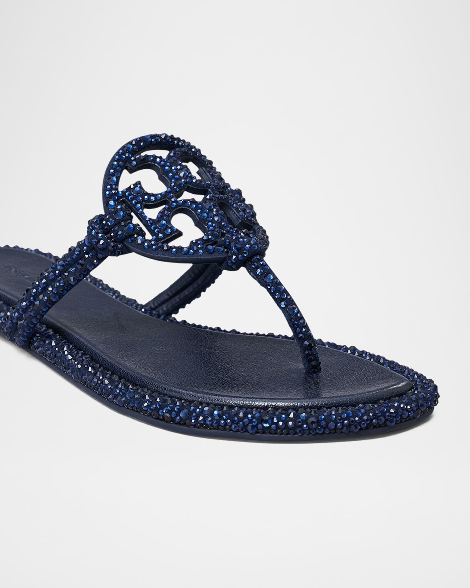 Miller Embellished Medallion Flat Thong Sandals Product Image