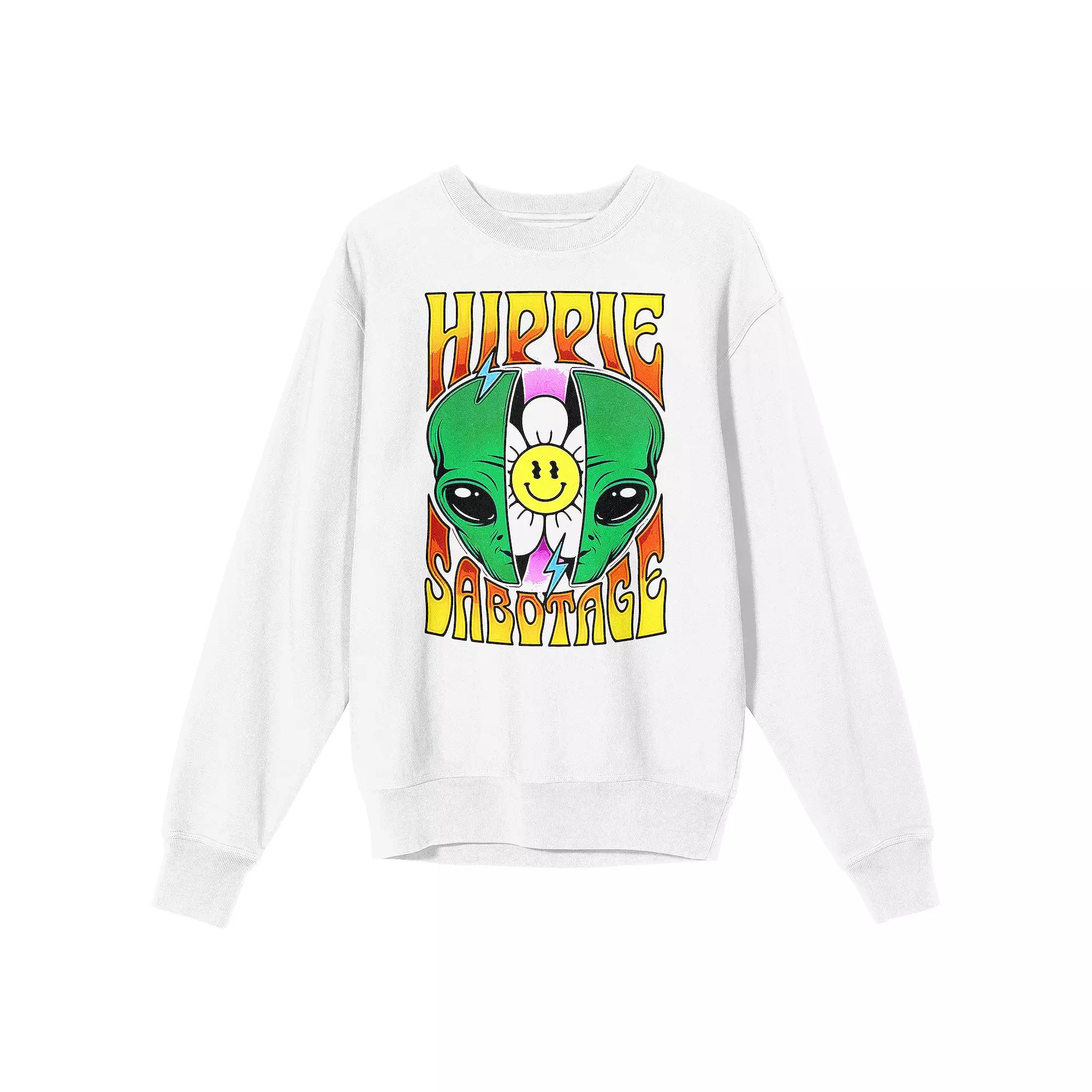 Men's Hippie Sabotage Alien Head Sweatshirt,  Product Image