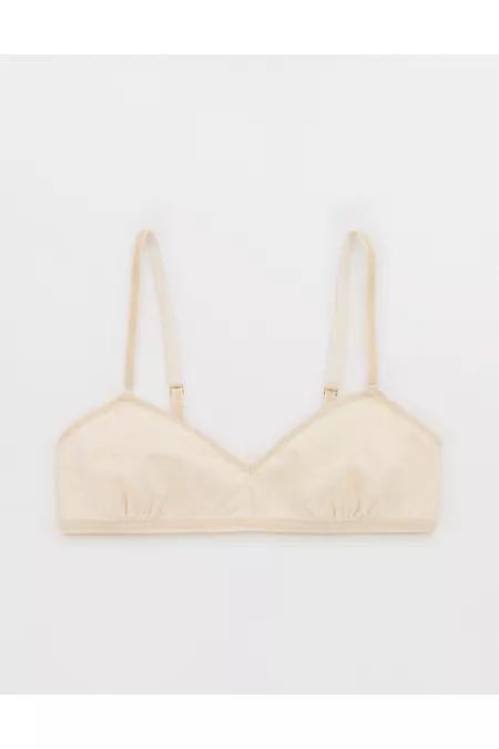 Superchill Shine Pointelle Triangle Bralette Women's Product Image