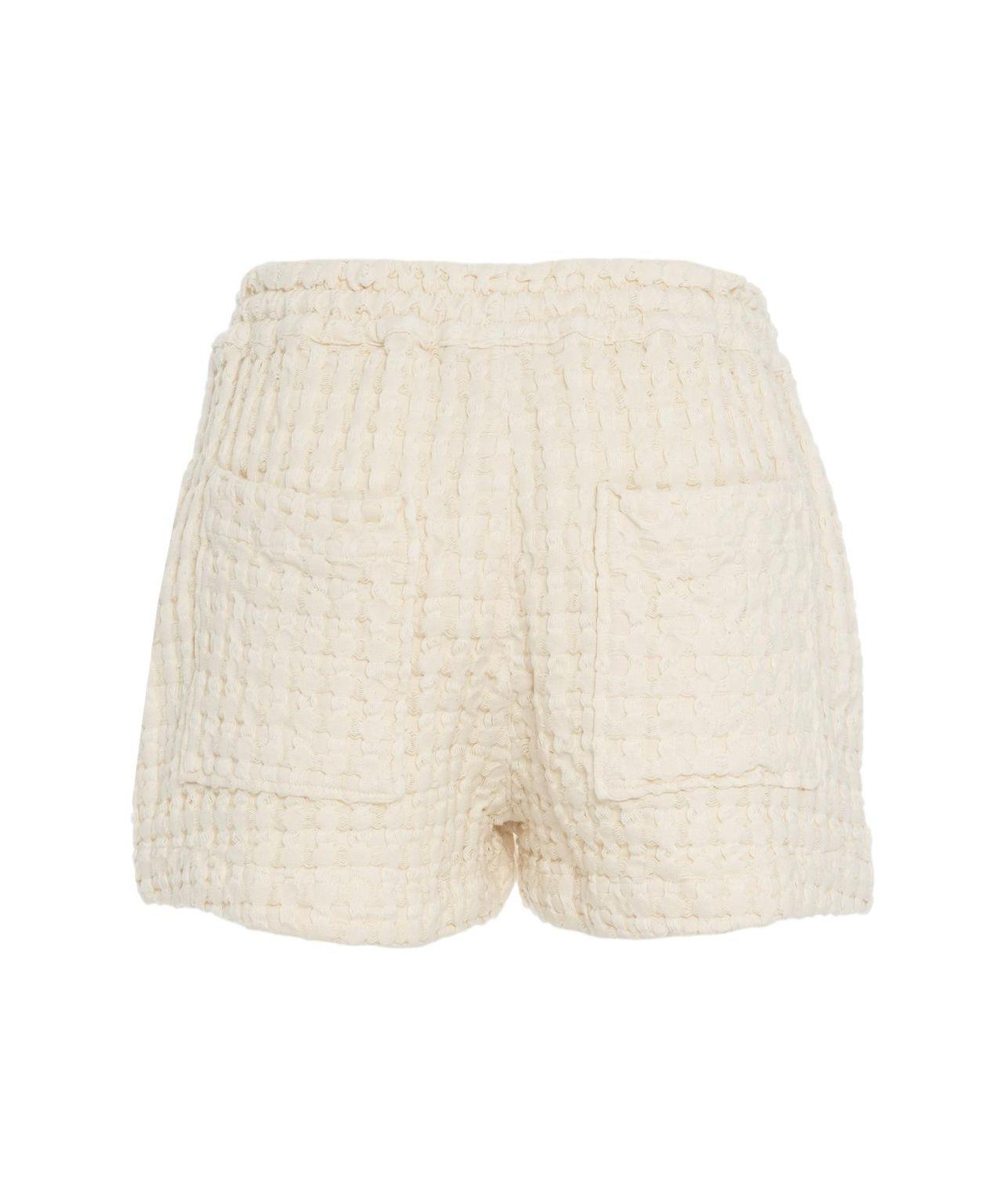 Shorts 'Ecru Drizzle Waffel' Product Image