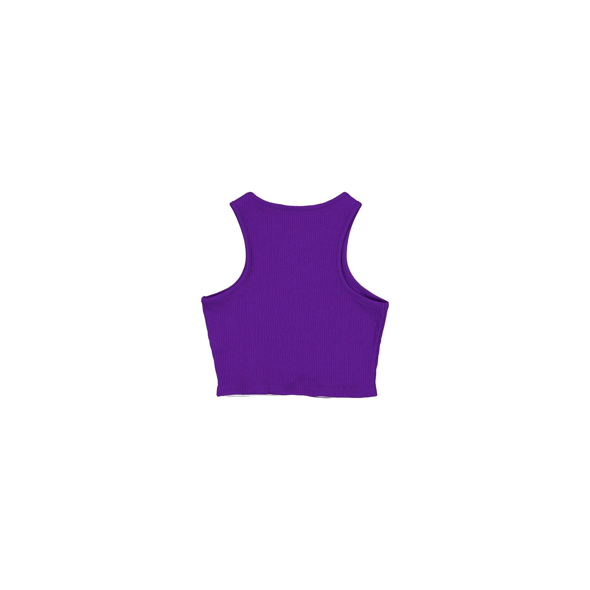 Los Angeles Lakers Leisure Cropped Women's Tank Top Female Product Image