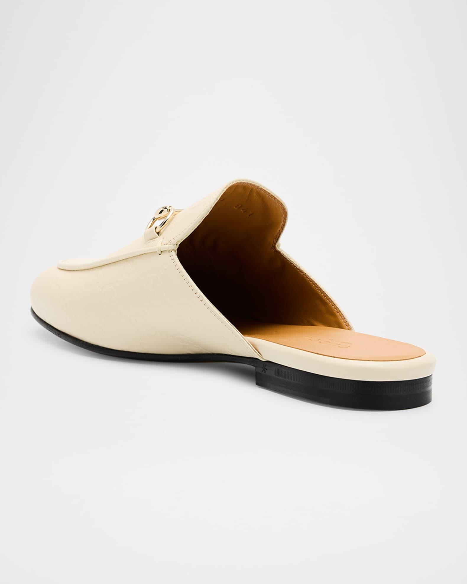 Princetown Monogram Horsebit Leather Mules Product Image
