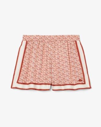 Fluid Monogram Print Shorts Product Image