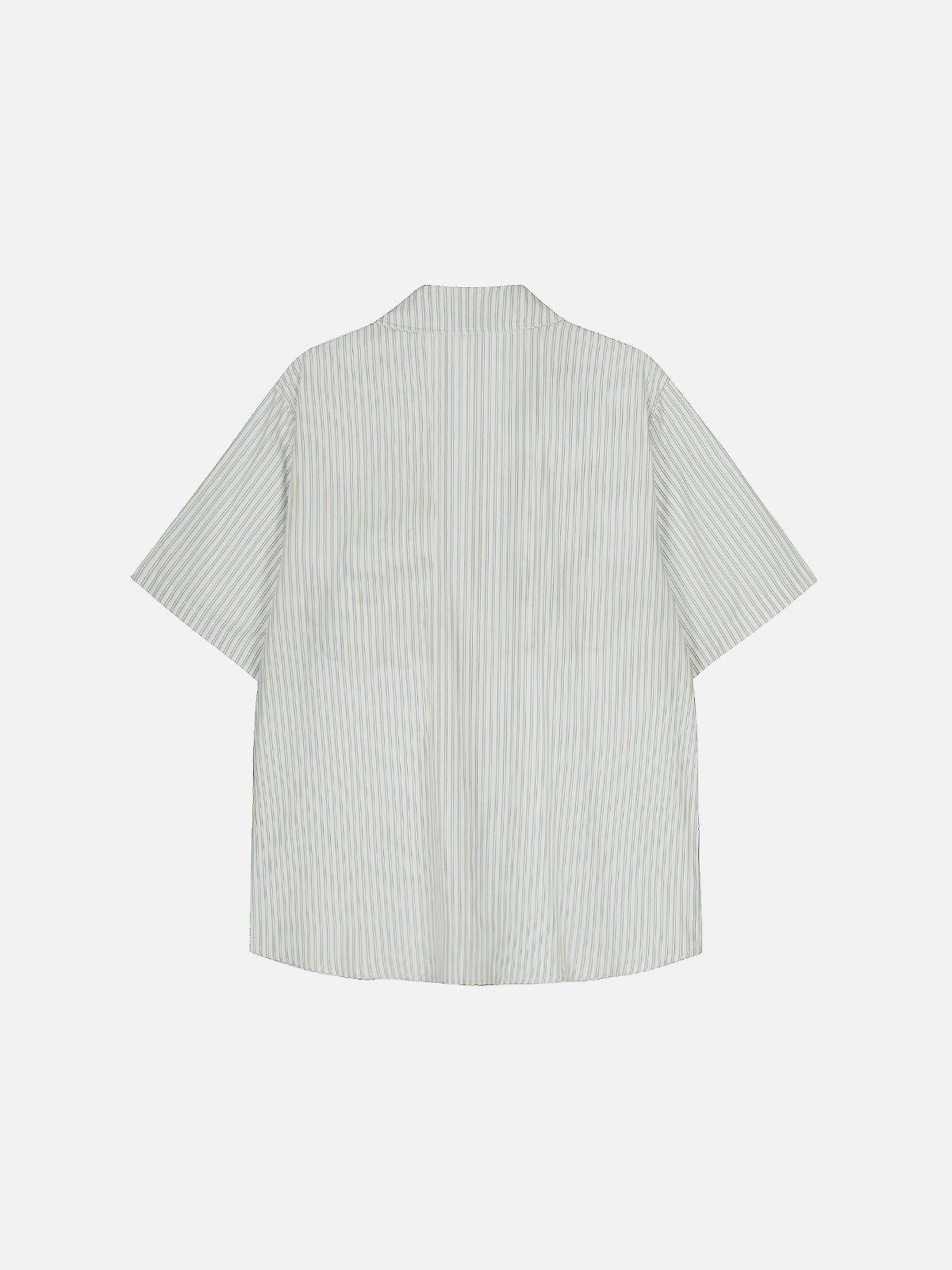 Aelfric Eden Stripe Puppy Graphic Shirt Product Image