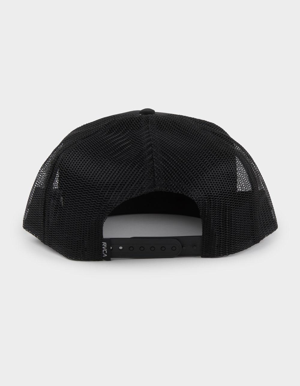 RVCA Tribal Spin Foamy Trucker Hat - BLACK Product Image