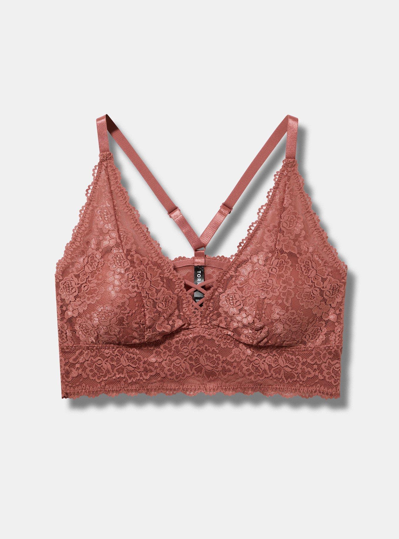 Lightly Lined Lace Bralette Product Image