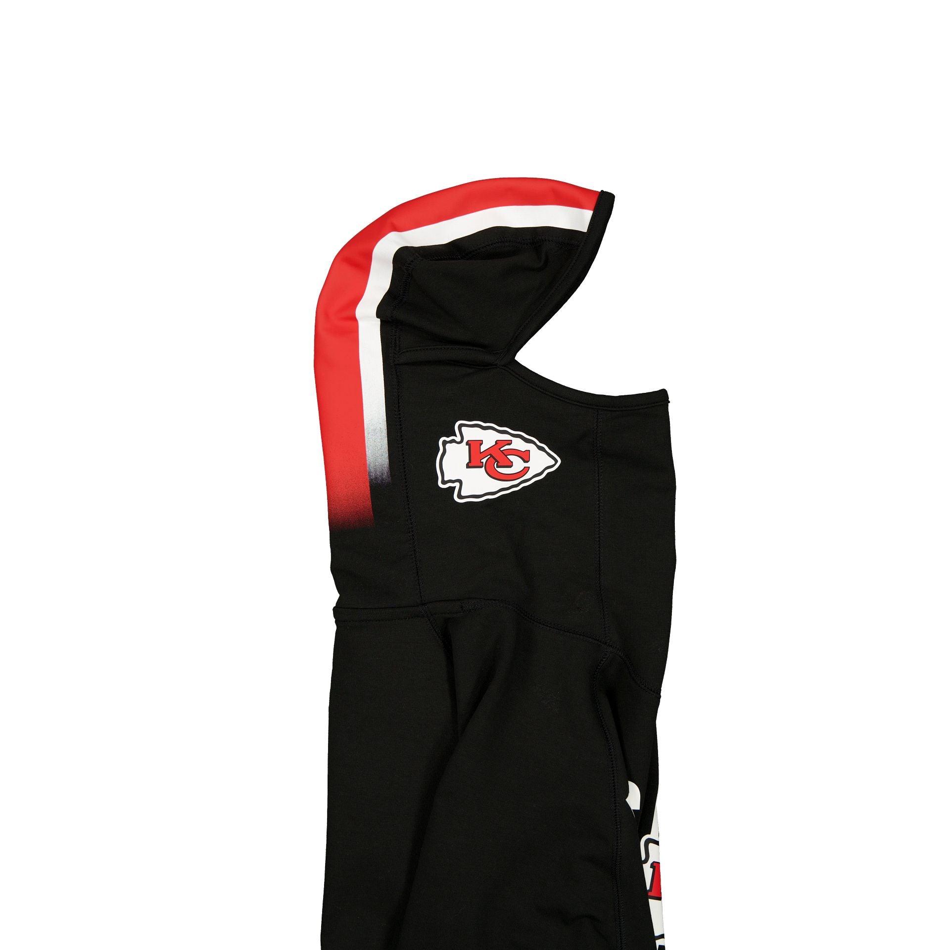 Kansas City Chiefs 2025 Functional Fandom Black Balaclava Hoodie Male Product Image