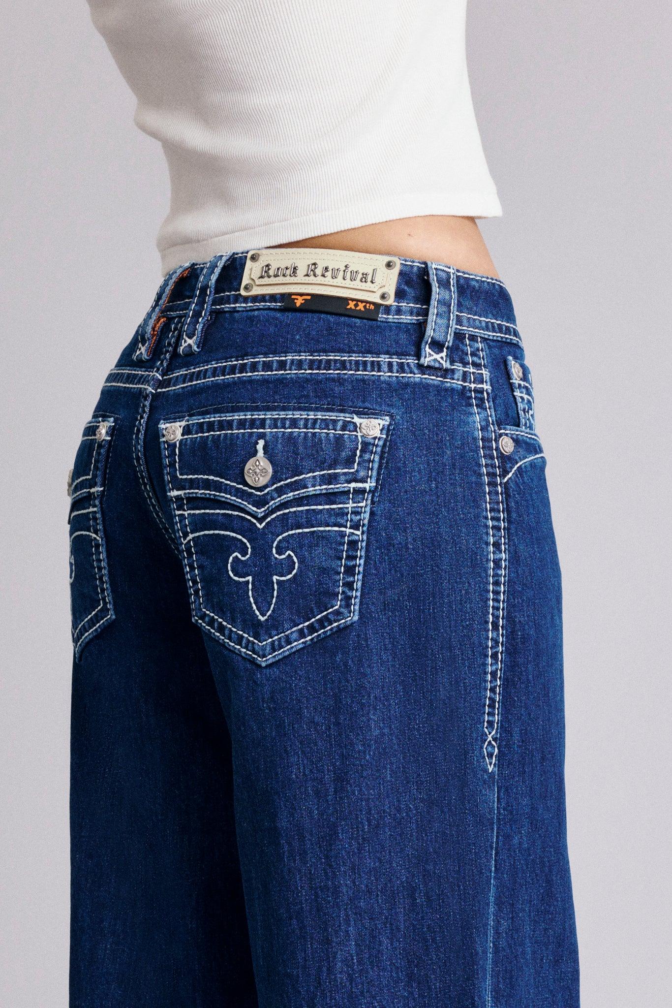 Lana Low-Rise Wide-Leg Jeans Female Product Image