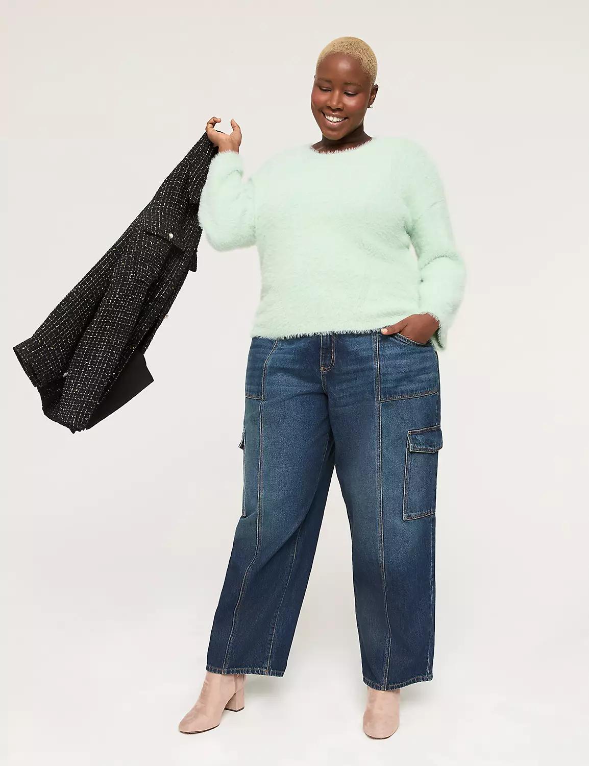 Eyelash-Texture Sweater Product Image