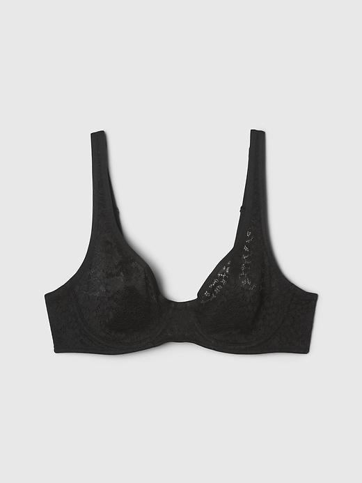 Lace Unlined Semi-Demi Bra Product Image