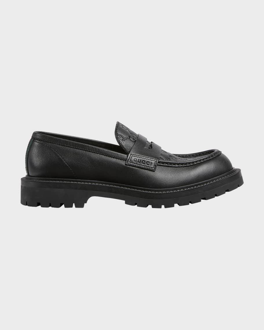 Men's Miart Guccissima Lug Sole Loafers  Product Image