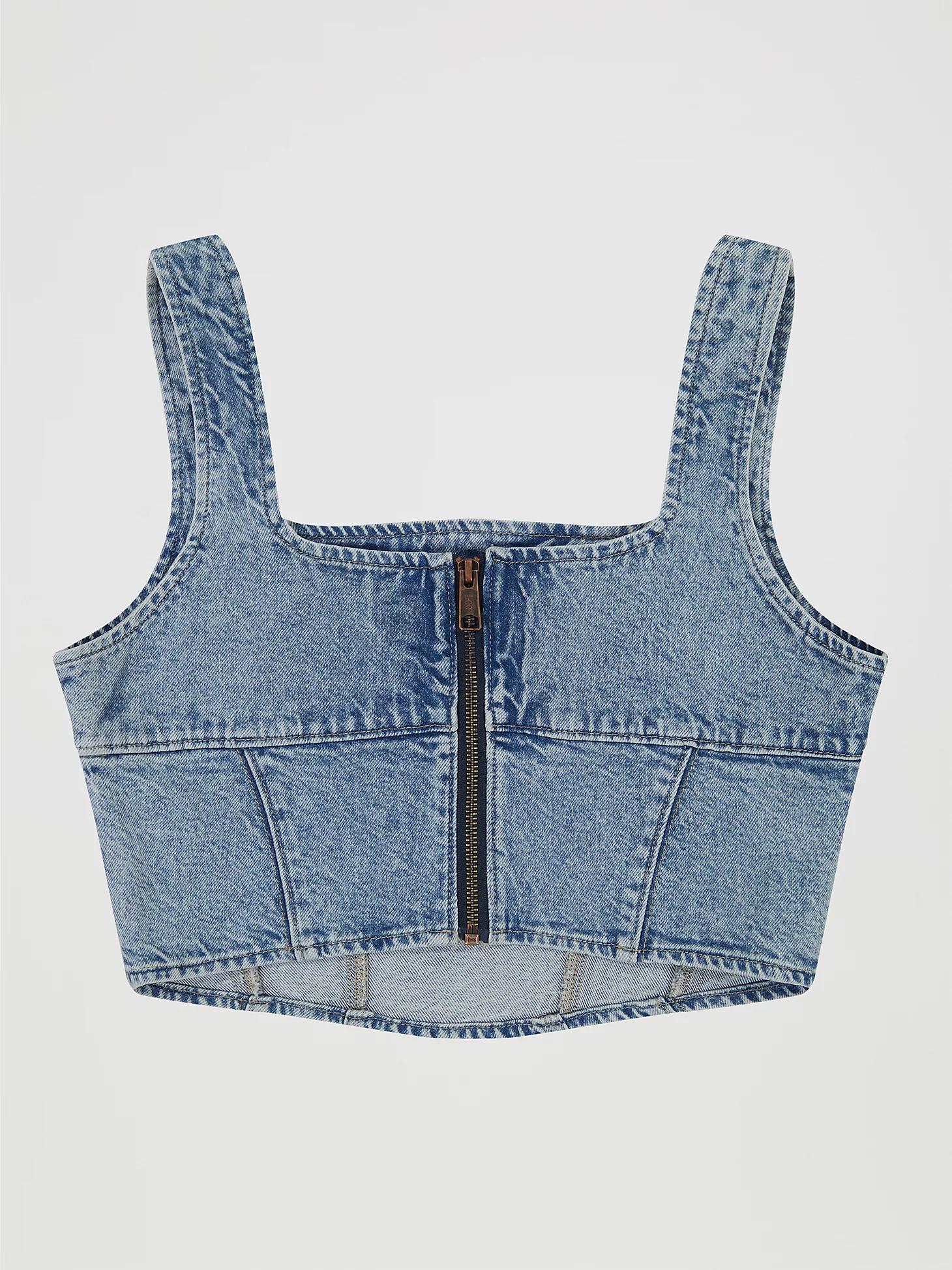 Women's Slim Corset Tank | Women's Tops & Tees | Lee® Product Image