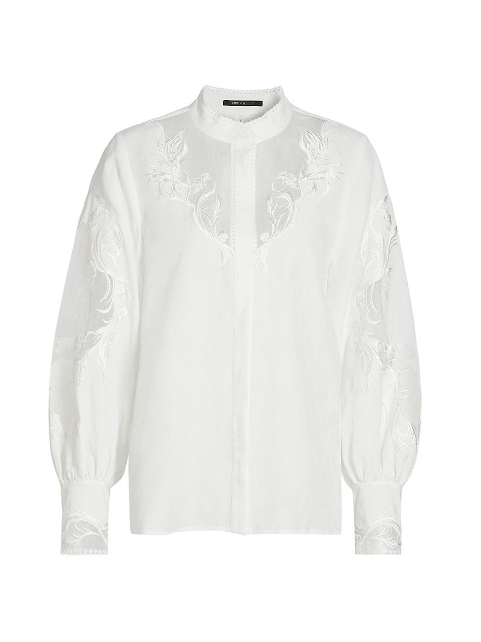 Womens Angela Embroidered Blouse Product Image
